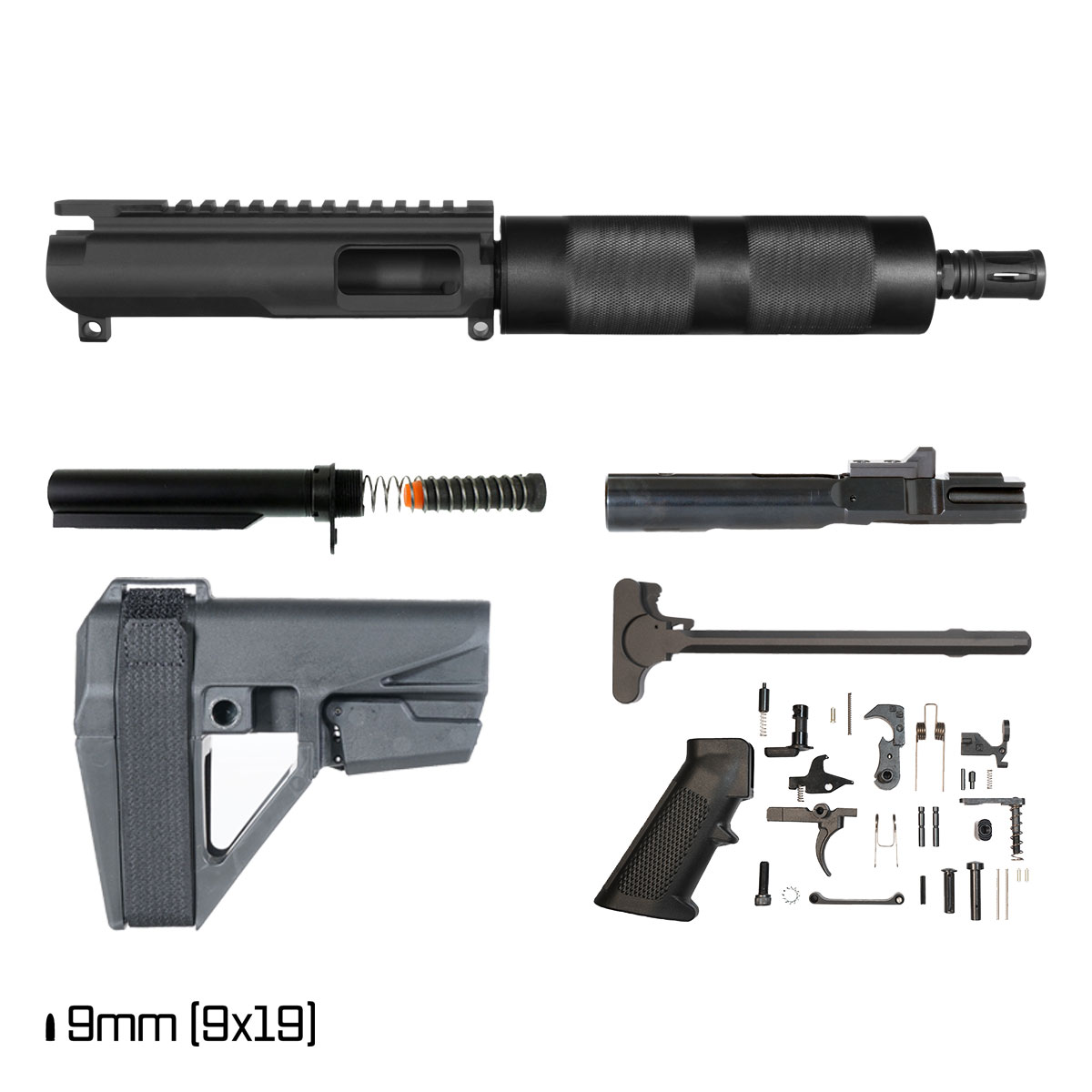 Davidson Defense Forsaken Void w/SBA5 Brace 6-inch Pistol-Gas 1:7