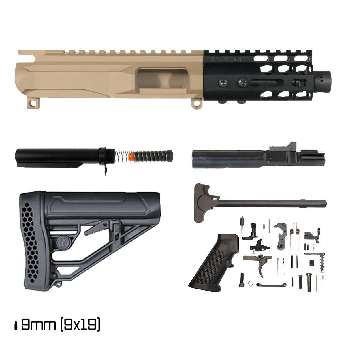 Taipan w/Special Operations Stock 20-inch .223 Wylde KeyMod Rifle