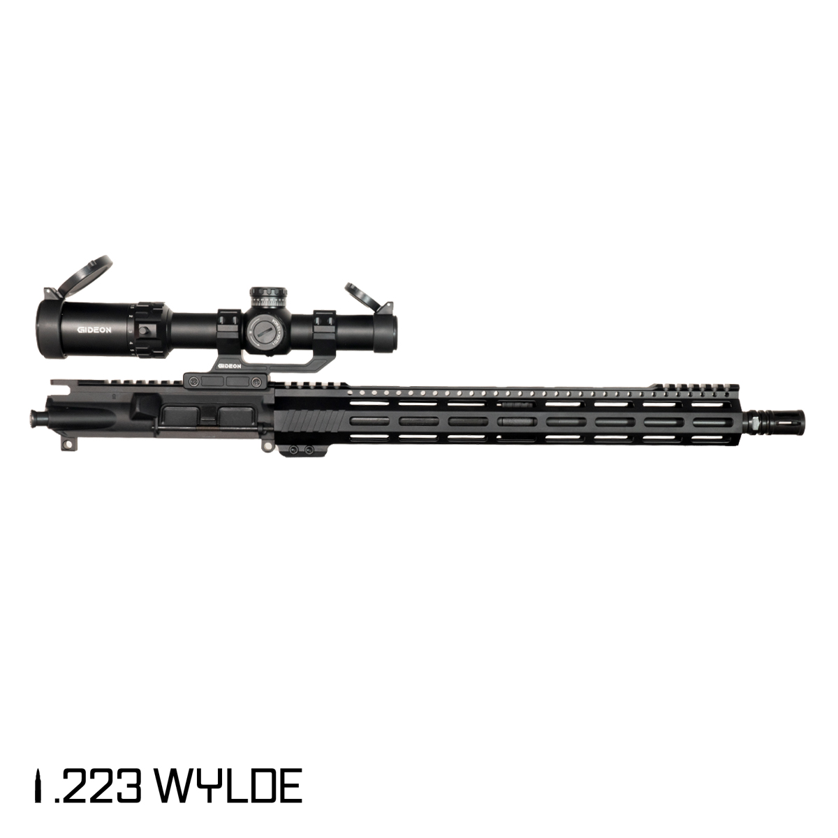 Davidson Defense Aegis Lightweight 16-inch Carbine-Gas 1:8 .223 Wylde AR-15 M-LOK Handguard Rifle Upper Build Kit, Gideon Optics Guardian 1-8×24 FFP LPVO