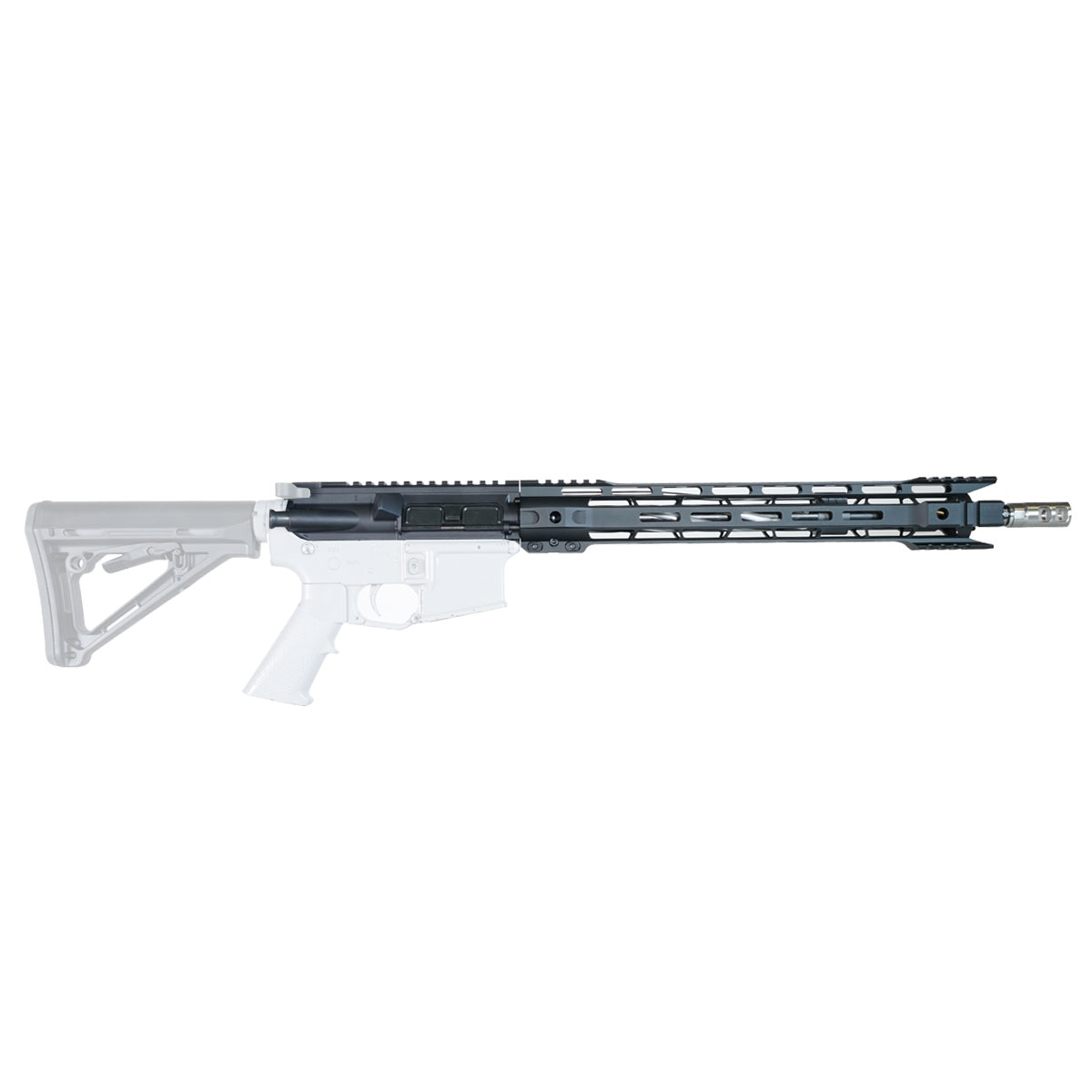 'Nightshade' 16-inch AR-15 .223 Wylde Nitride Rifle Upper Build Kit