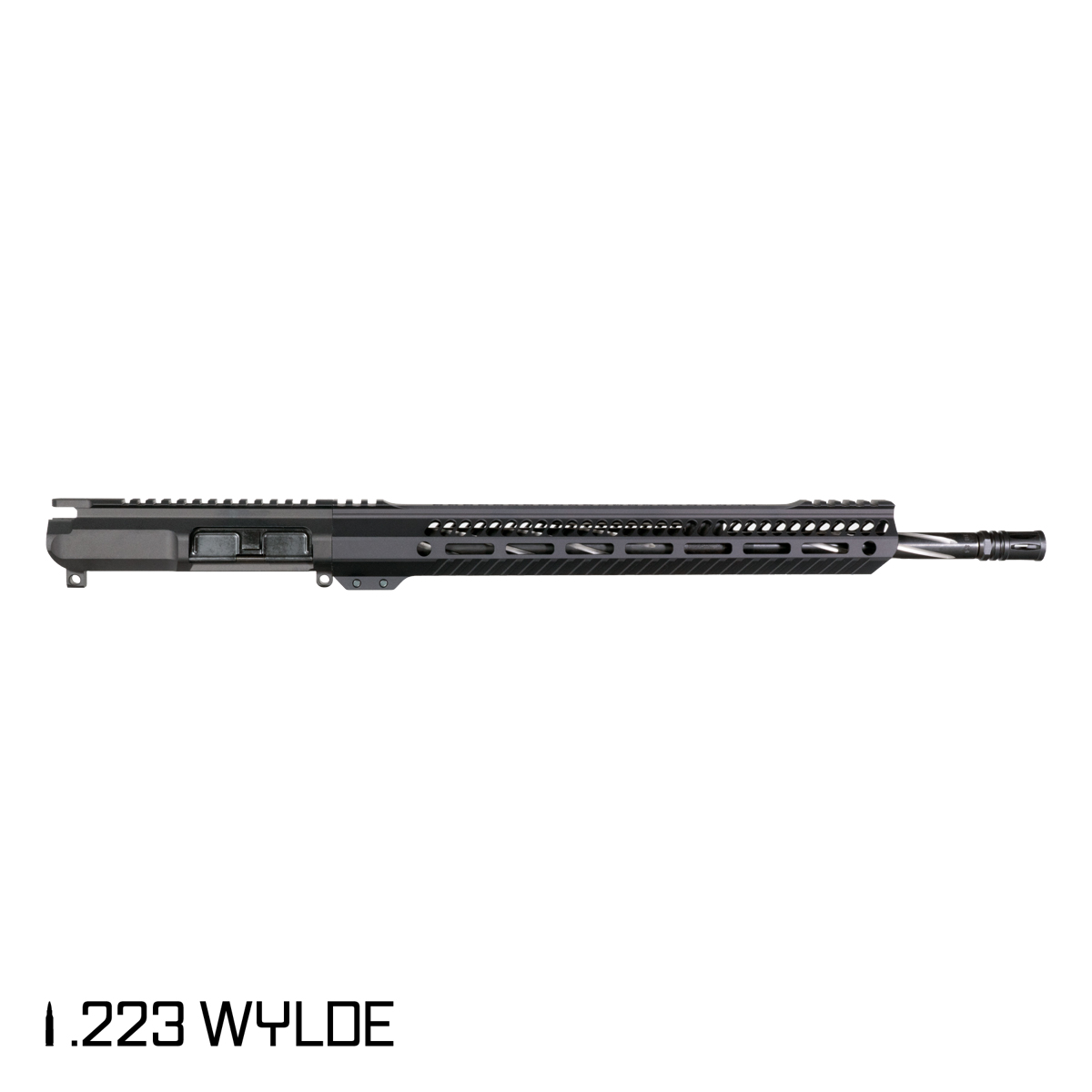 Davidson Defense Smoke Stack 18-inch Mid-Gas 1:8 .223 Wylde AR-15 Freefloat M-Lok Handguard Rifle Upper Build Kit