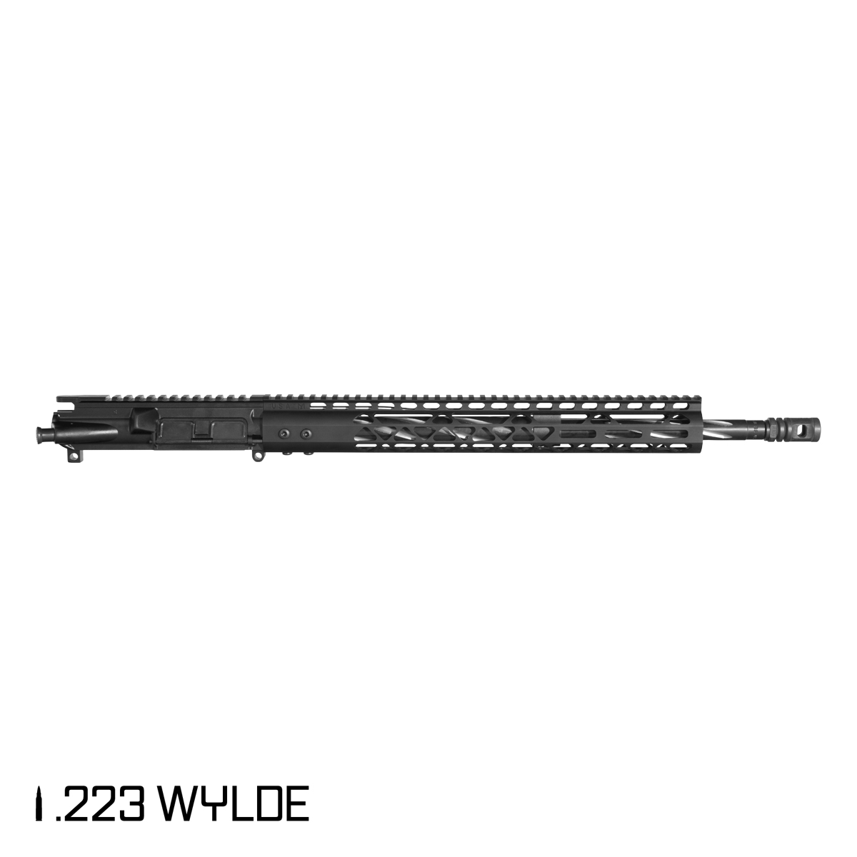 Davidson Defense Coil 18-inch Mid-Gas 1:8 .223 Wylde AR-15 Freefloat M-Lok Handguard Rifle Upper Build Kit