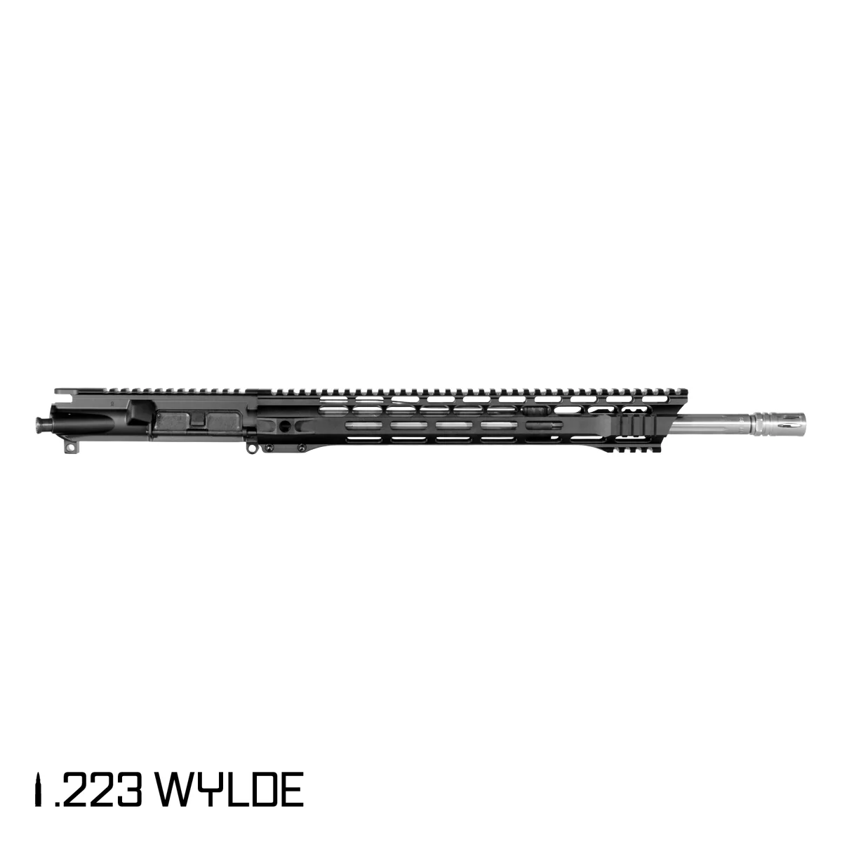 Davidson Defense Silver Sentry 18-inch Mid-Gas 1:8 .223 Wylde AR-15 M-Lok Handguard Rifle Upper Build Kit