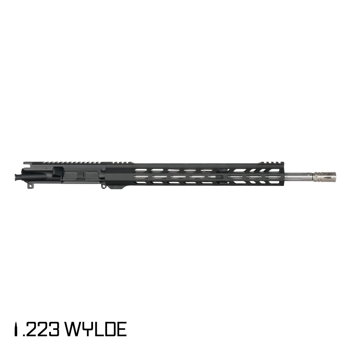 Davidson Defense Silver Renegade 18-inch Mid-Gas 1:8 .223 Wylde AR-15 M-Lok Rifle Upper Build Kit