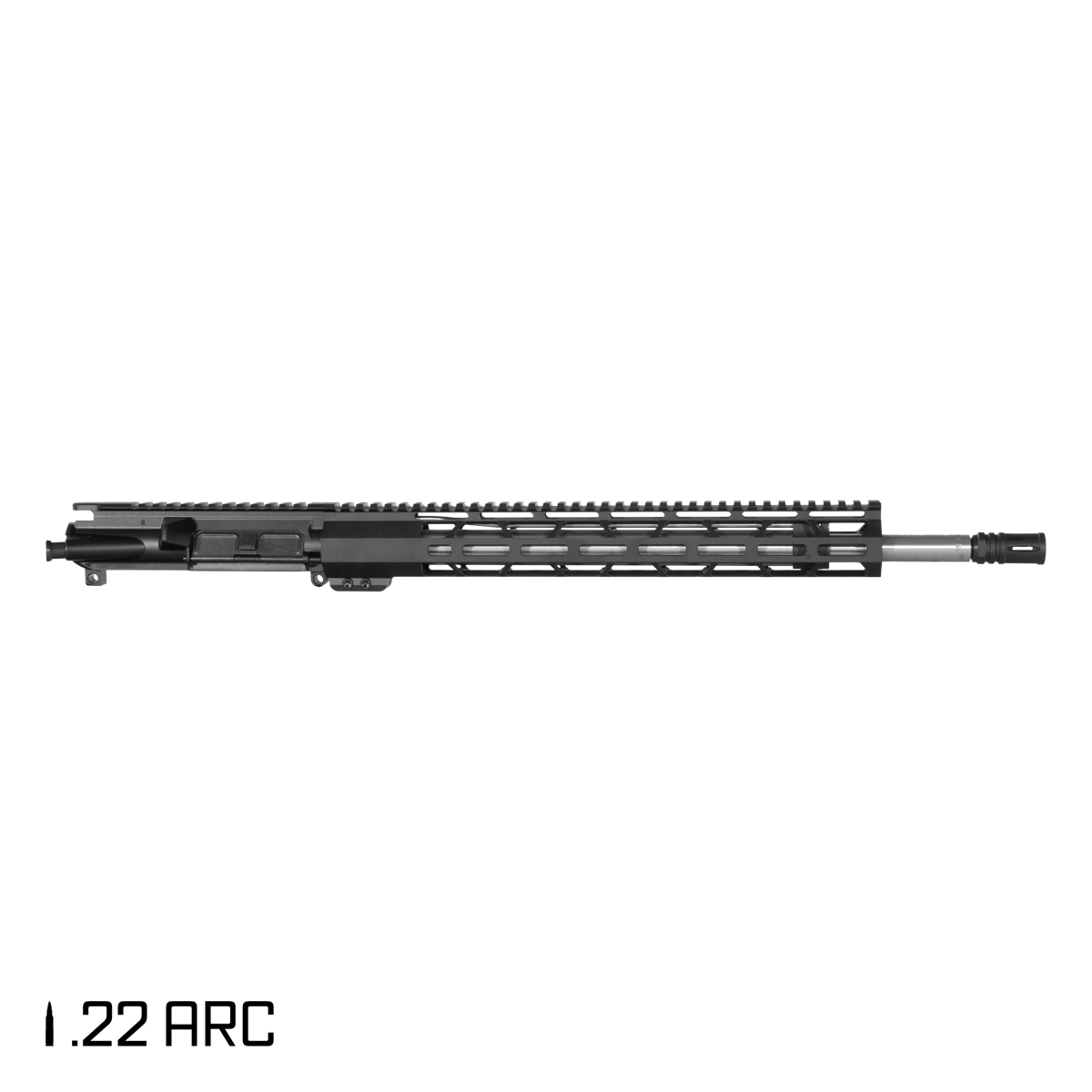 Davidson Defense ArcAngel 18-inch Rifle-Gas 1:7 22 ARC AR-15 Freefloat M-Lok Handguard Rifle Upper Build Kit