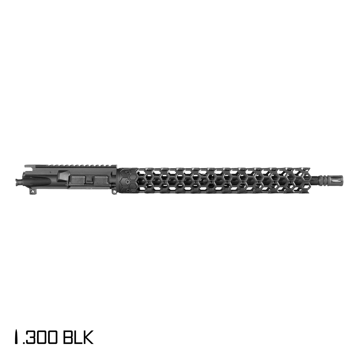 Davidson Defense Hex Wraith 16-inch Pistol-Gas 1:8 .300 Blackout AR-15 Freefloat Handguard Rifle Upper Build Kit