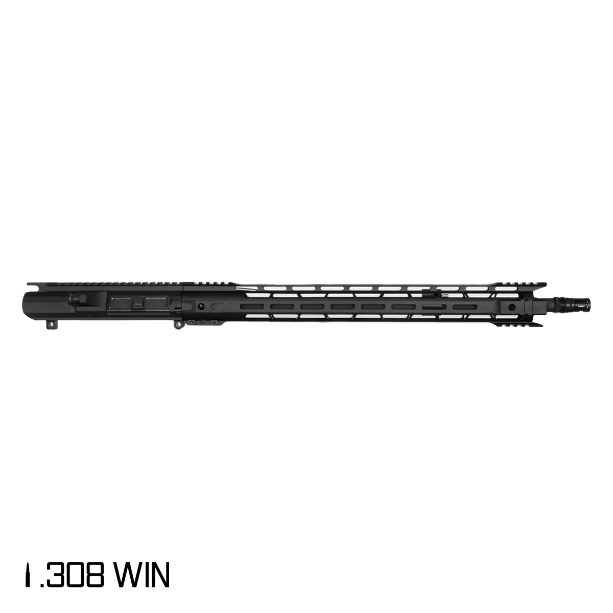 Davidson Defense Isildur's Bane 20-inch Rifle-Gas 1:10 .308 Win AR-10 Freefloat M-Lok Handguard Rifle Upper Build Kit, KAK Industry Plan B A7 Flash Hider