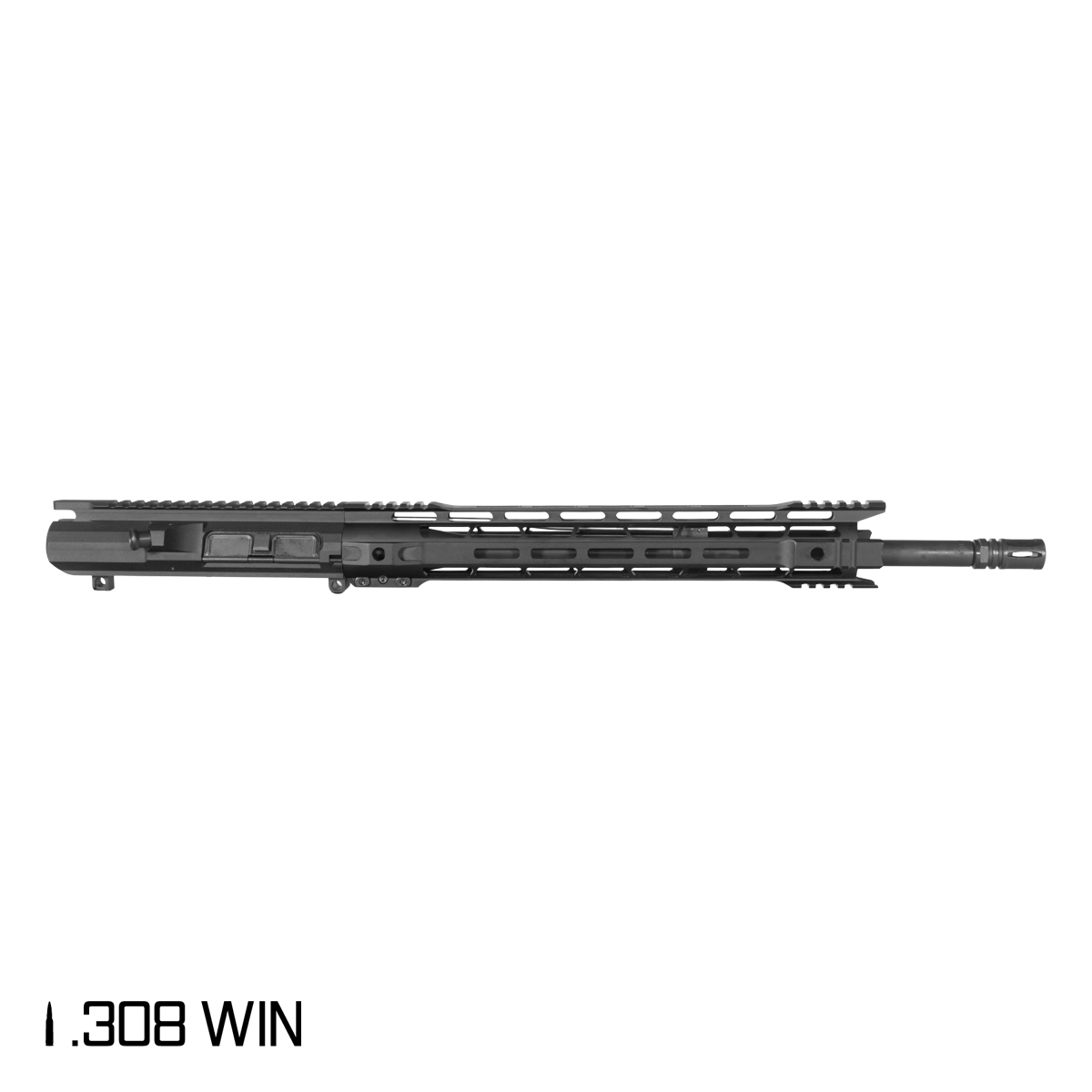 Davidson Defense Sedna 18-inch Mid-Gas 1:10 .308 Win AR-10 Freefloat M-Lok Handguard Rifle Upper Build Kit