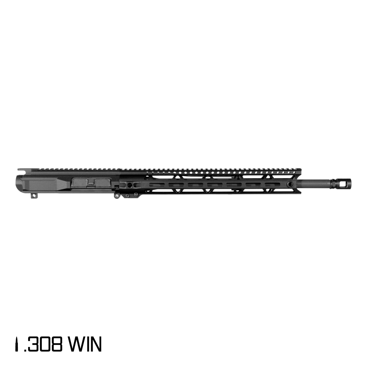 Davidson Defense Black Fang 18-inch Mid-Gas 1:10 .308 Win AR-10 M-Lok Handguard Rifle Upper Build Kit