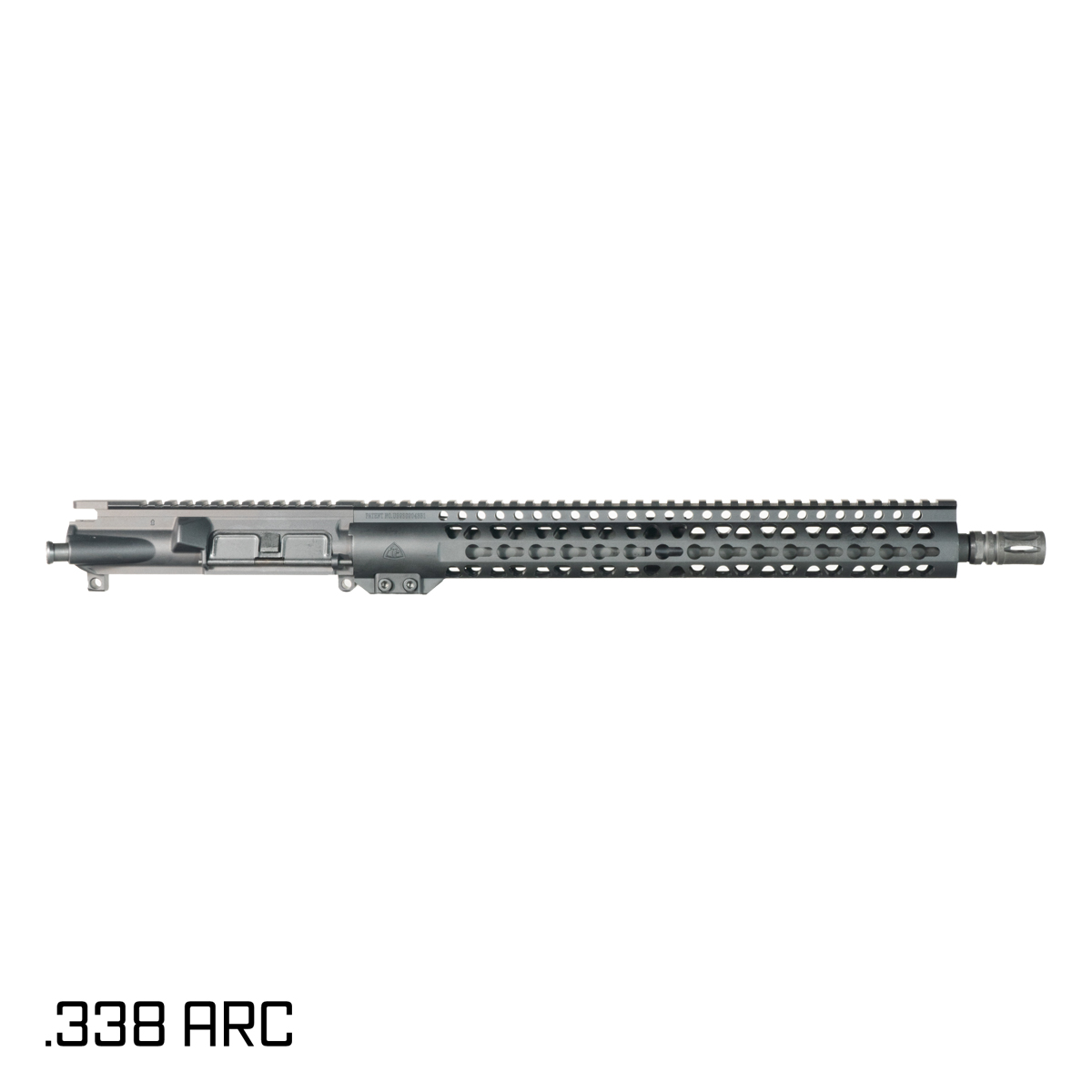 Davidson Defense Warden Patrol 16-inch Carbine-Gas 1:8 .338 ARC AR-15 Freefloat Keymod Handguard Rifle Upper Build Kit