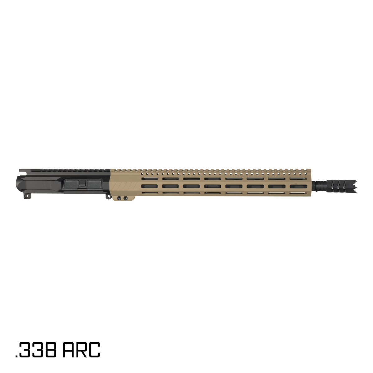 Davidson Defense Heavy Crown 16-inch Carbine-Gas 1:8 338 ARC AR-15 M-Lok Handguard Rifle Upper Build Kit