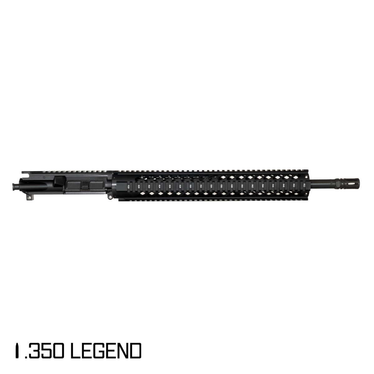 Davidson Defense Dropshadow 18-inch Carbine-Gas 1:16 .350 Legend AR-15 Freefloat Quad-Rail Handguard Rifle Upper Build Kit