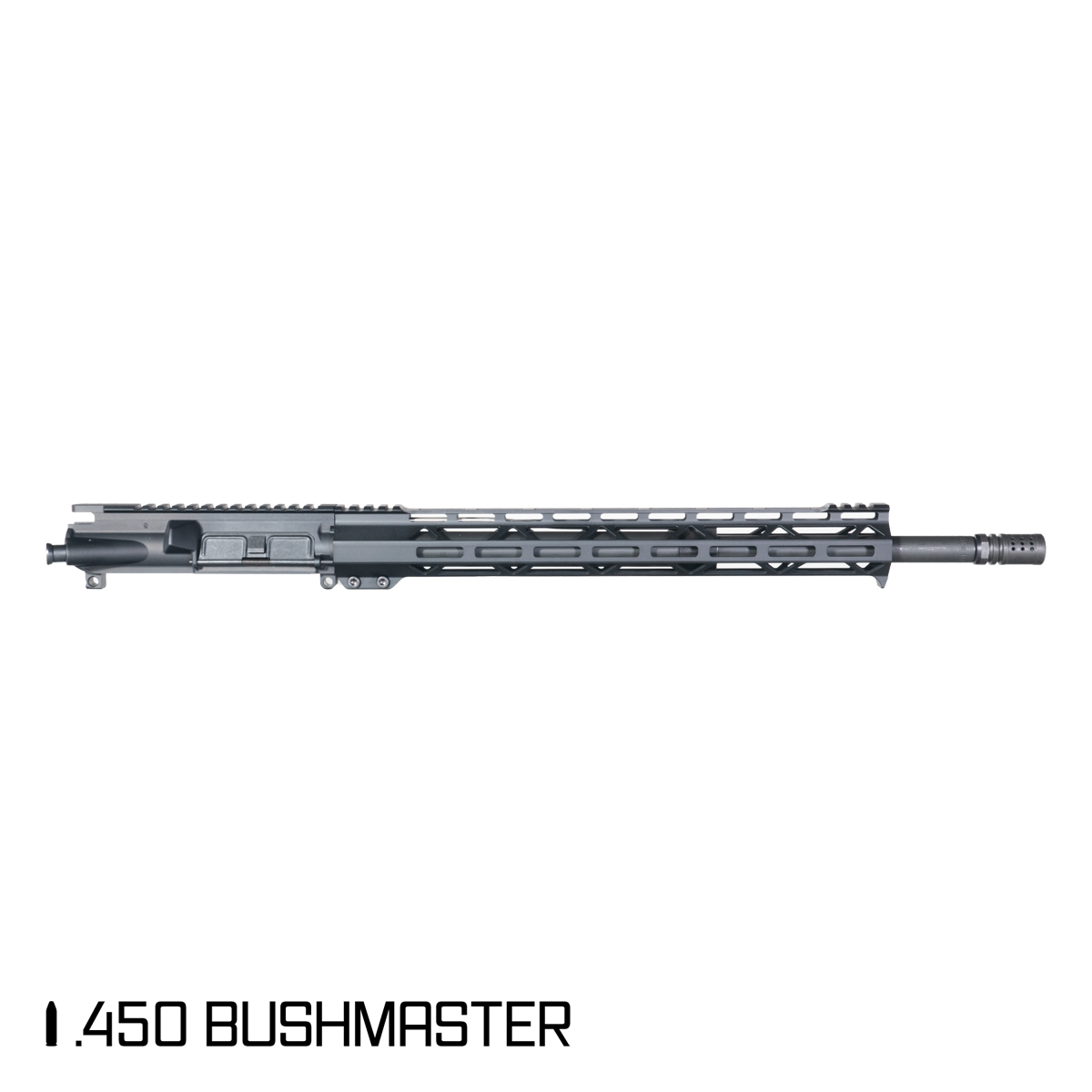 Davidson Defense Hog Tracker 18-inch Mid-Gas 1:24 .450 Bushmaster AR-15 Freefloat M-Lok Handguard Rifle Upper Build Kit