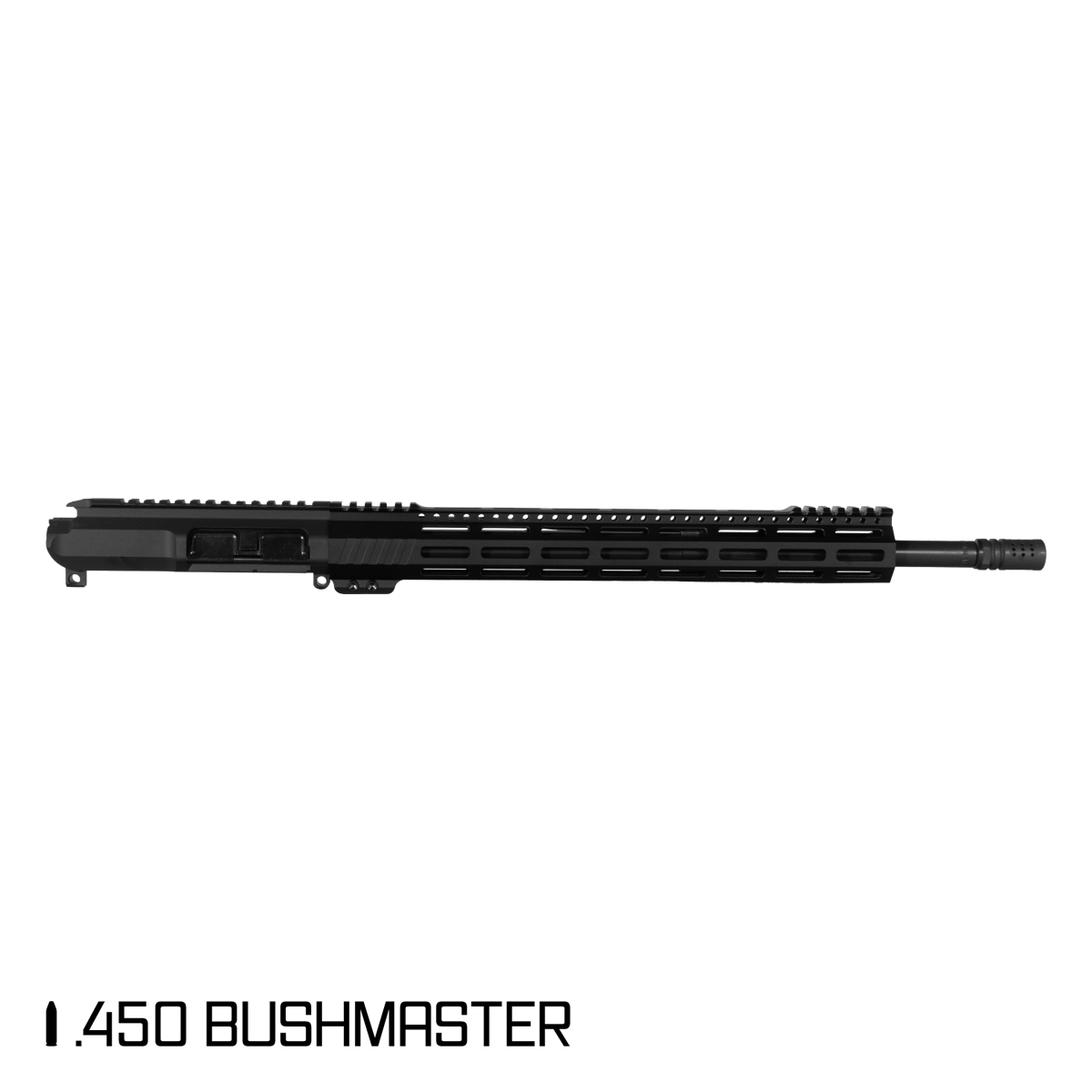 Davidson Defense Buffalo Bill 18-inch Mid-Gas 1:24 .450 Bushmaster AR-15 Freefloat M-Lok Handguard Rifle Upper Build Kit