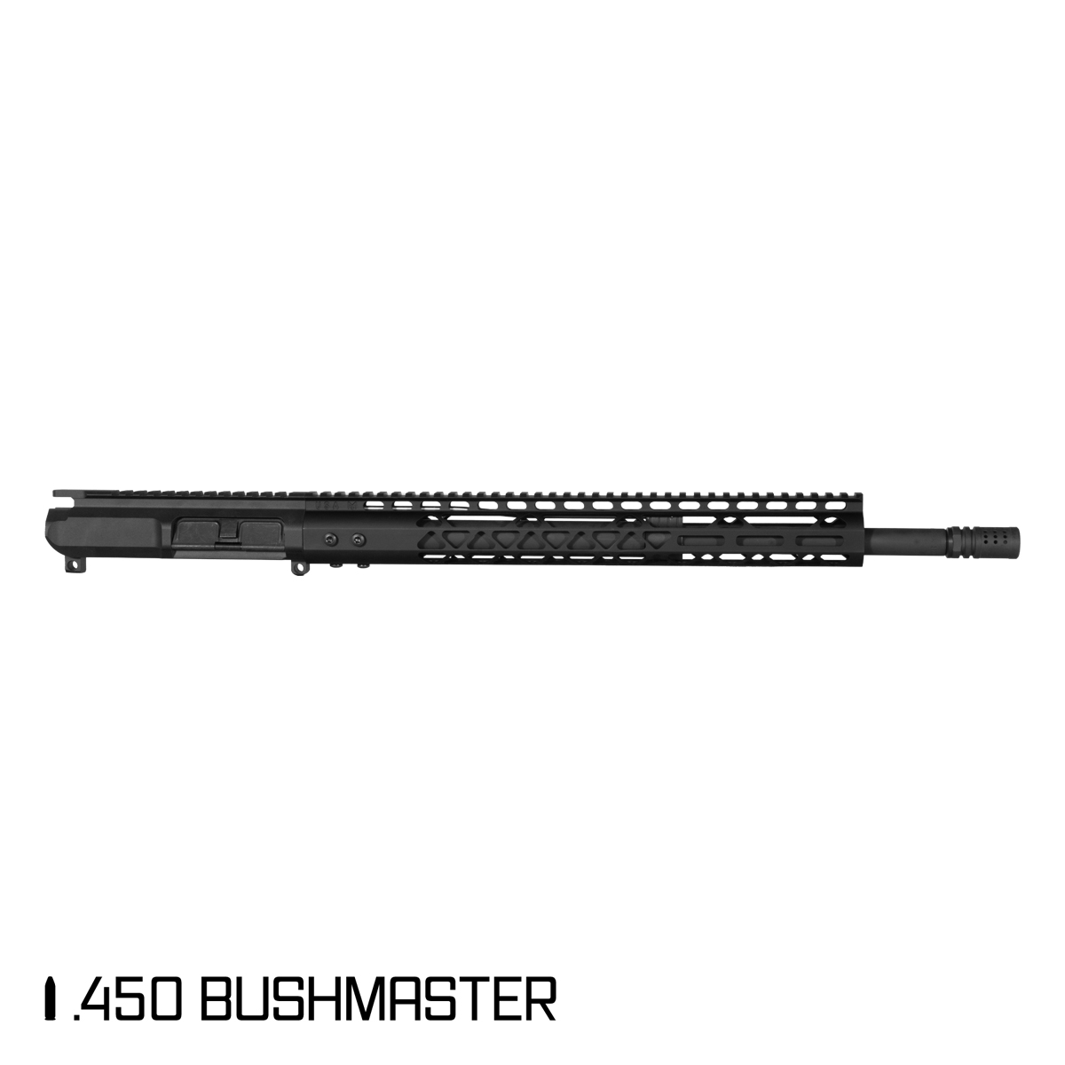 Davidson Defense Kikimora 18-inch Mid-Gas 1:24 .450 Bushmaster AR-15 Freefloat M-Lok Handguard Rifle Upper Build Kit