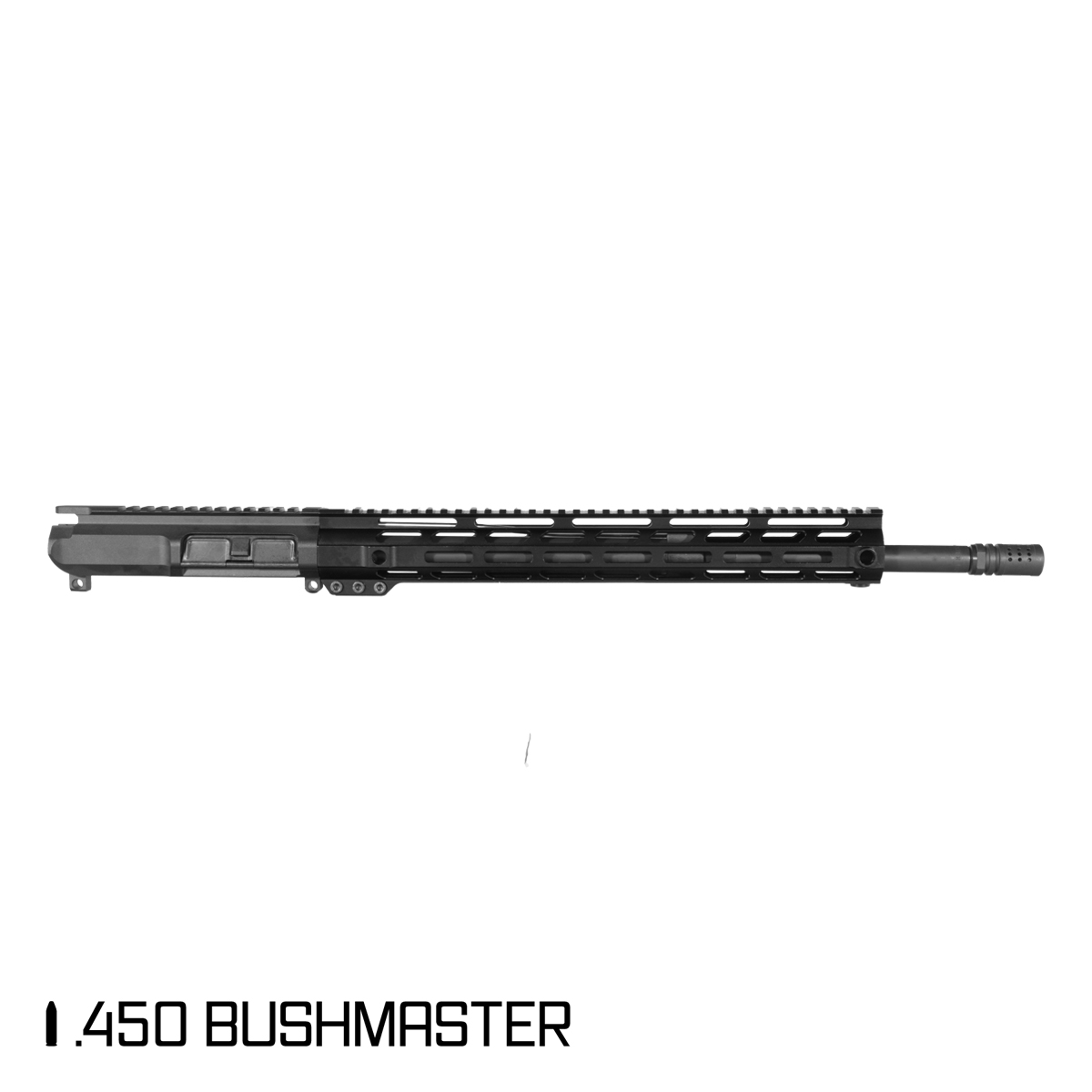Davidson Defense Noonwraith 18-inch Mid-Gas 1:24 .450 Bushmaster AR-15 Freefloat M-Lok Handguard Rifle Upper Build Kit