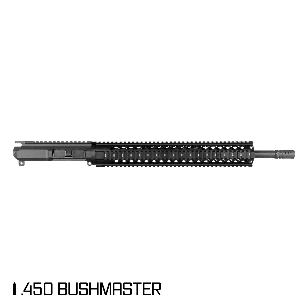 Davidson Defense Manticore 18-inch Mid-Gas 1:24 .450 Bushmaster AR-15 Quad-Rail Rifle Upper Build Kit