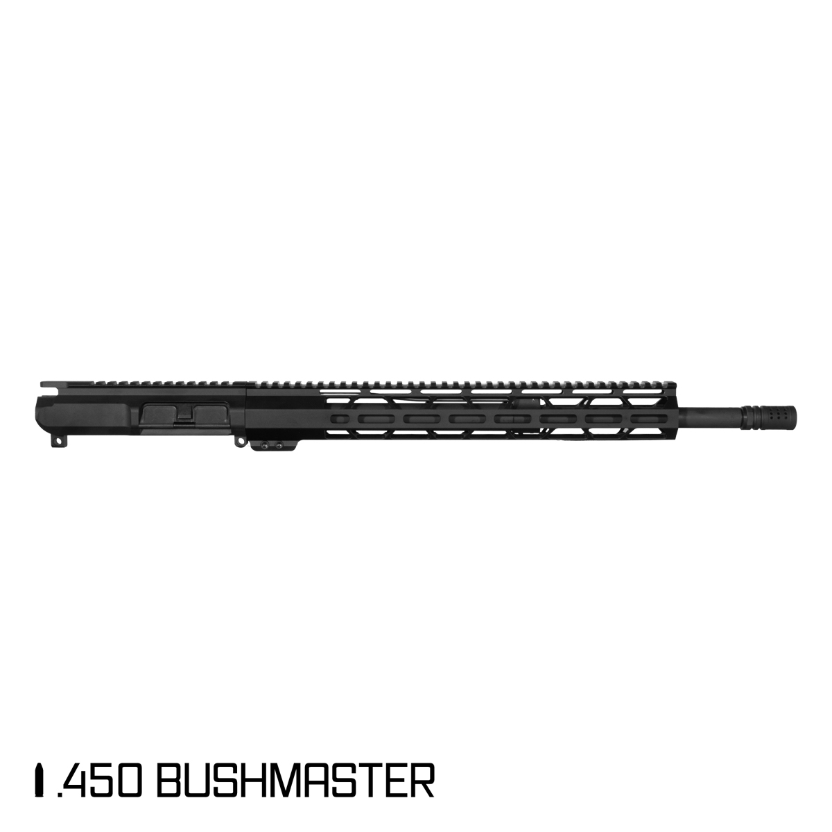 Davidson Defense Voltire 18-inch Mid-Gas 1:24 .450 Bushmaster AR-15 Freefloat M-Lok Handguard Upper Build Kit
