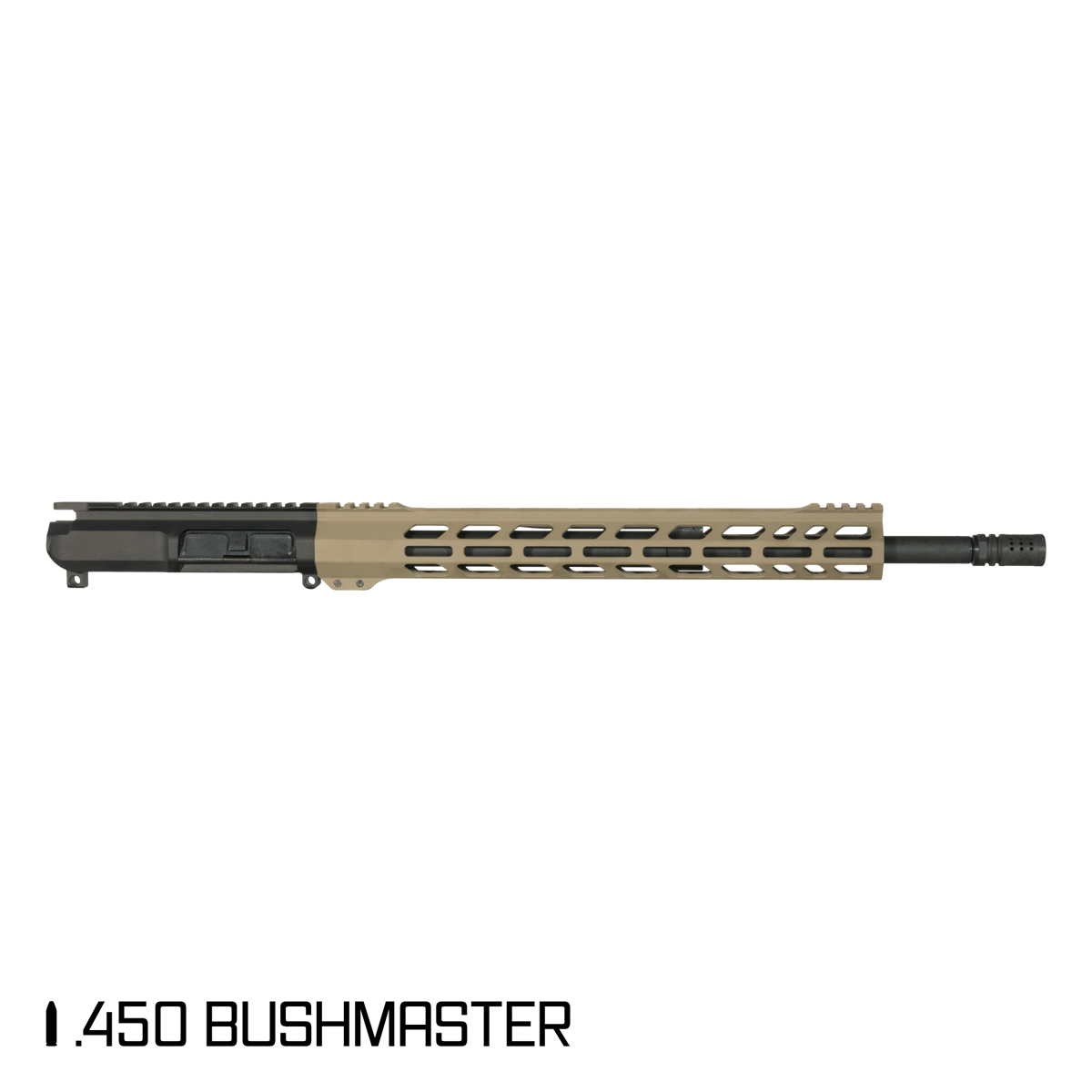 Davidson Defense Desertlord 18-inch Mid-Gas 1:24 .450 Bushmaster AR-15 M-Lok Handguard Rifle Upper Build Kit