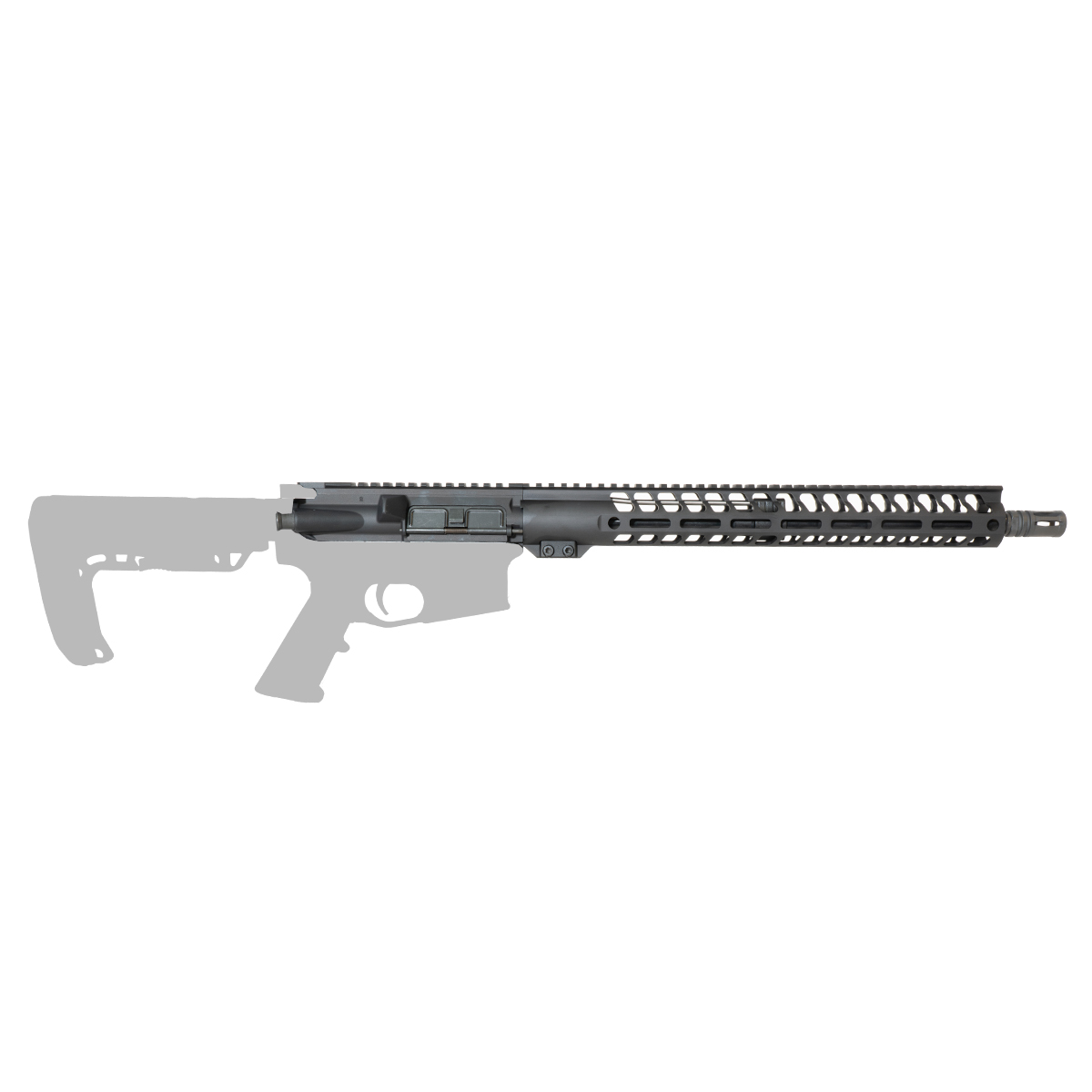 Davidson Defense 'Bulldog' 16-inch AR-15 5.56 NATO Nitride Rifle Upper ...