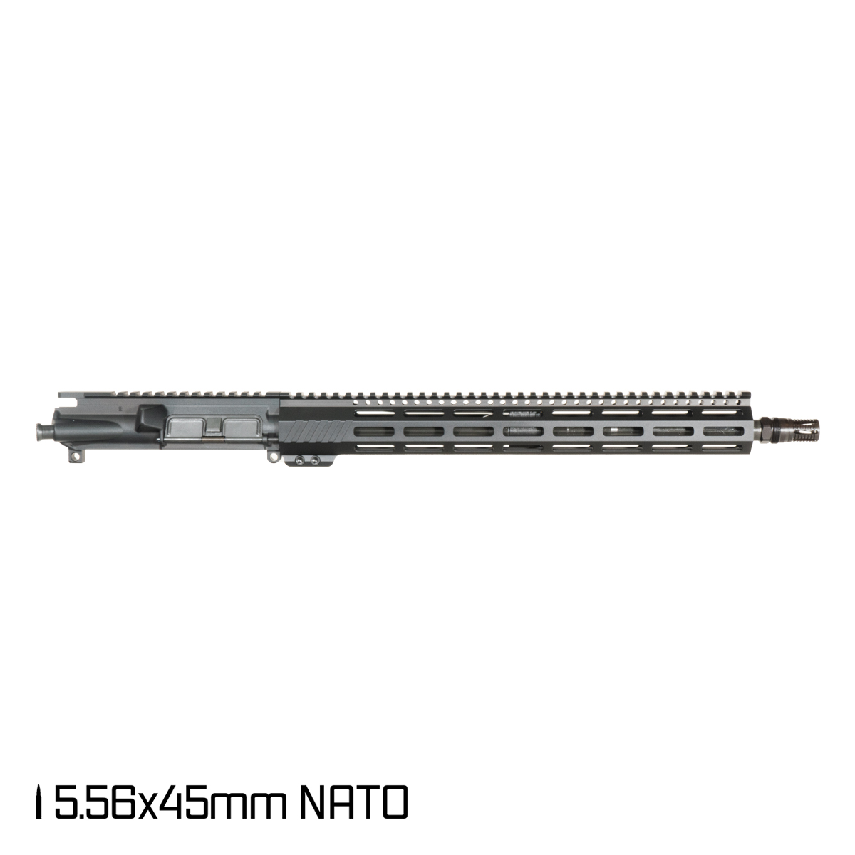 Davidson Defense Aegis 16-inch Carbine-Gas 1:7 5.56 NATO AR-15 Freefloat M-Lok Handguard Rifle Upper Build Kit, Plan B A7 Flash Hider