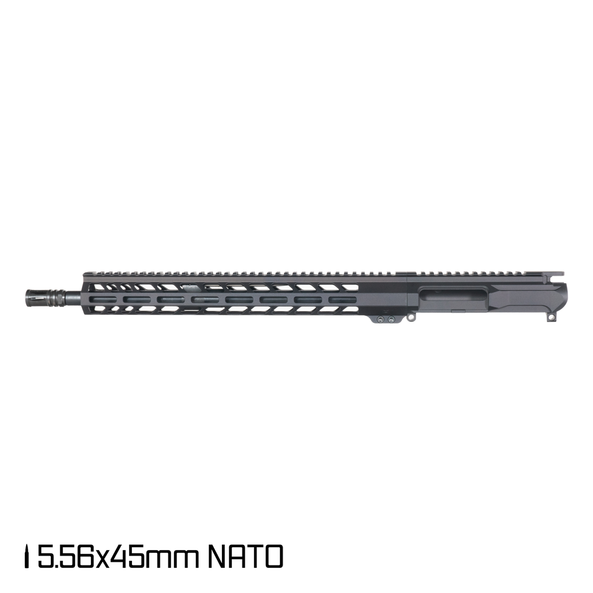 Davidson Defense Ronin Left-Handed 16.5-inch Mid-Gas 1:7 5.56 NATO AR-15 Freefloat M-Lok Handguard Rifle Upper Build Kit