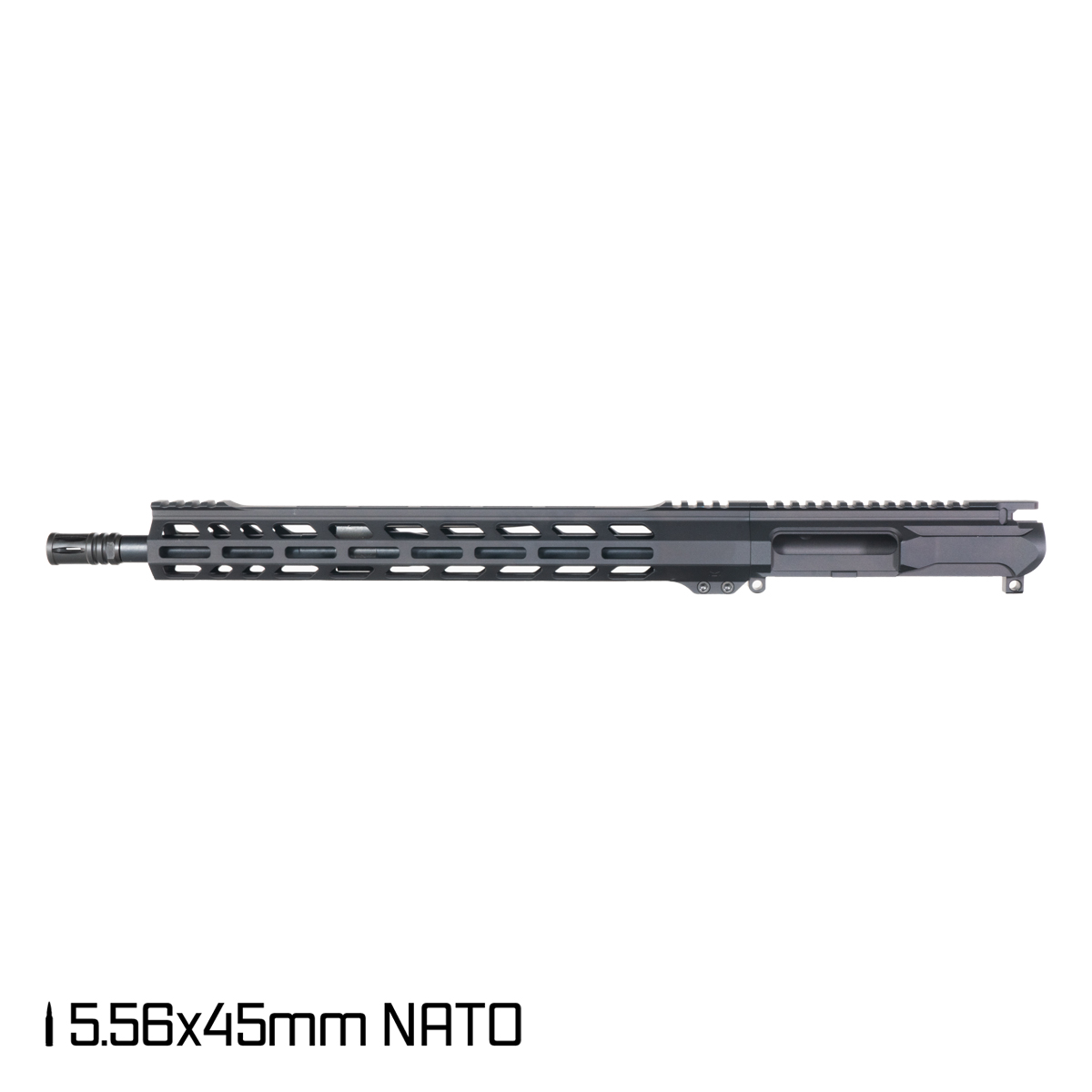 Davidson Defense Ronin Competition Left-Handed 16.5-inch Mid-Gas 1:7 5.56 NATO AR-15 Freefloat M-Lok Handguard Rifle Upper Build Kit