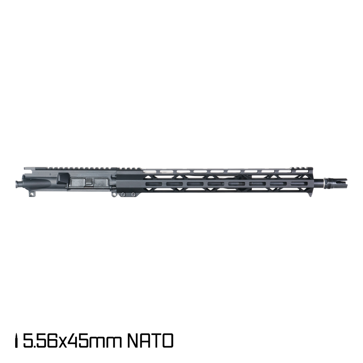 Davidson Defense Show Stopper 16.5-inch AR-15 5.56 NATO Rifle Upper Build Kit, Plan B Scorch 3-Prong Flash Hider