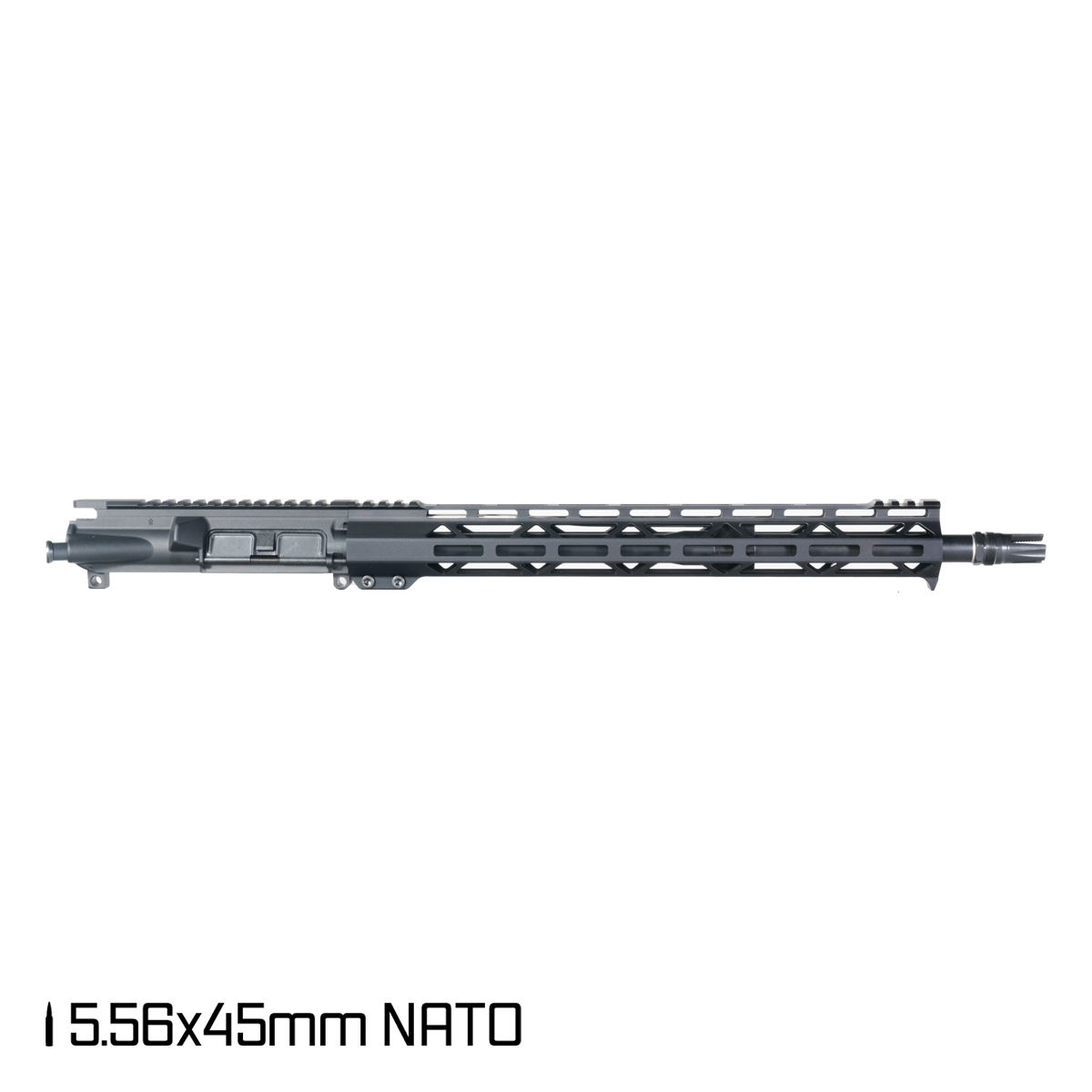 Davidson Defense Show Stopper 16.5-inch AR-15 5.56 NATO Rifle Upper Build Kit, Plan B Scorch 3-Prong Flash Hider