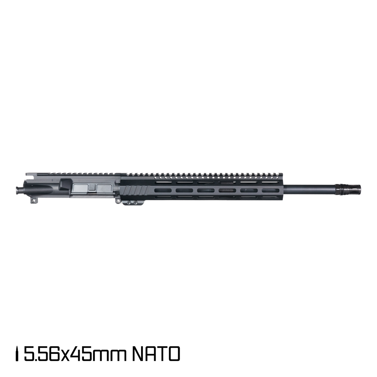 Davidson Defense Aegis 16-inch Carbine-Gas 1:7 5.56 NATO AR-15 Freefloat M-Lok Handguard Rifle Upper Build Kit, Plan B A7 Flash Hider