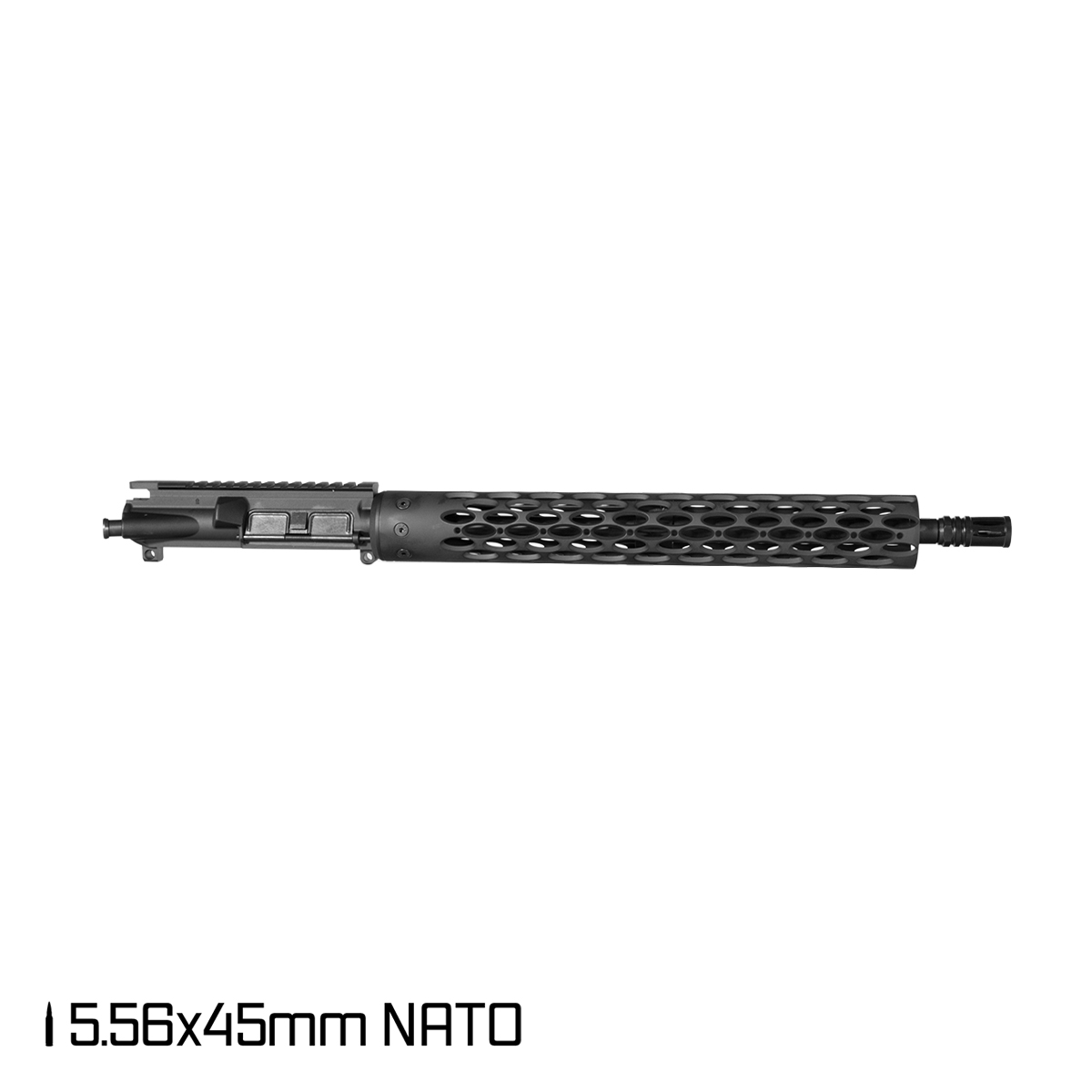 Davidson Defense Ovals 16-inch Carbine-Gas 1:7 5.56 NATO AR-15 Custom Handguard Rifle Upper Build Kit