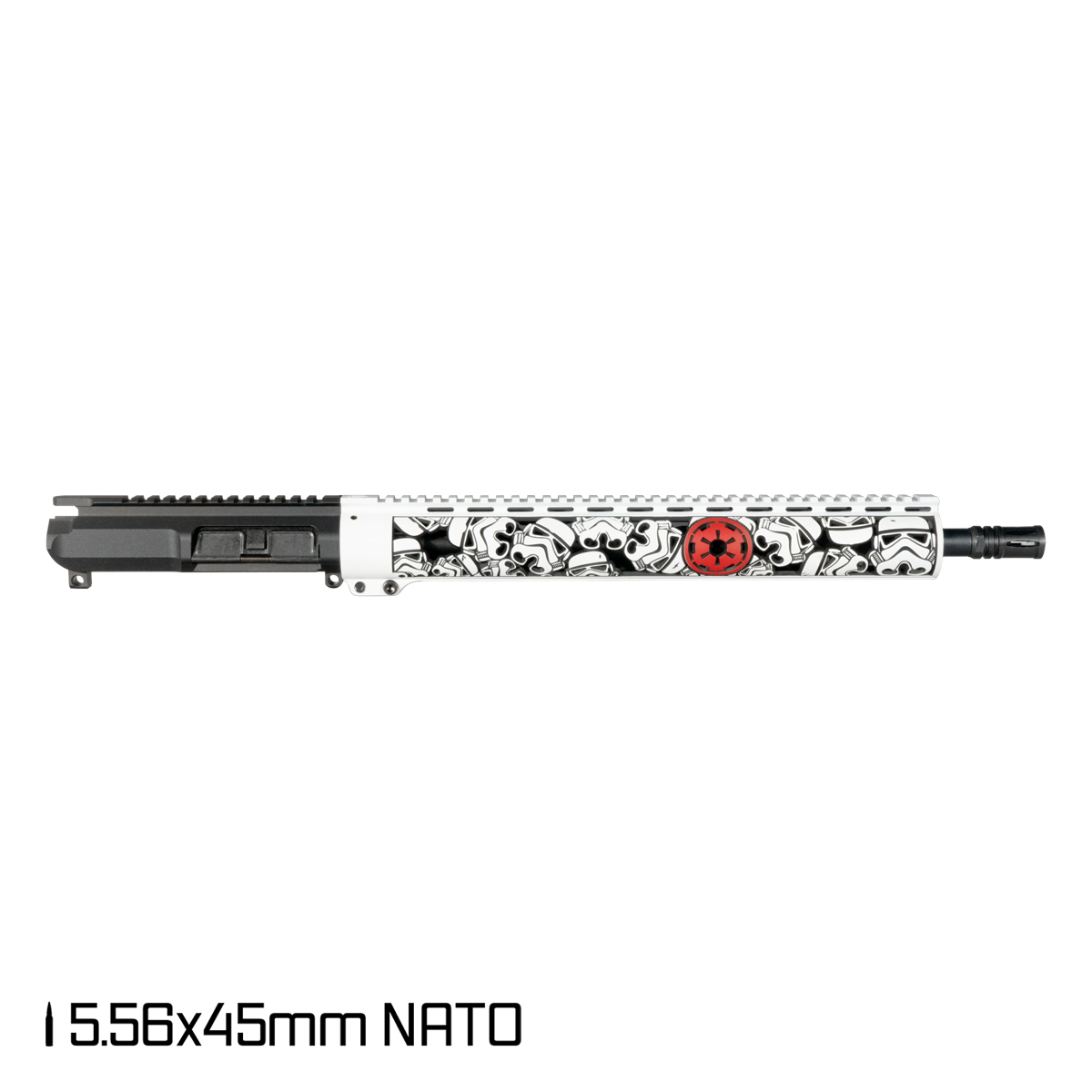 Davidson Defense Imperial Soldier 16.5-inch Mid-Gas 1:7 5.56 NATO AR-15 Freefloat M-Lok Handguard Rifle Upper Build Kit