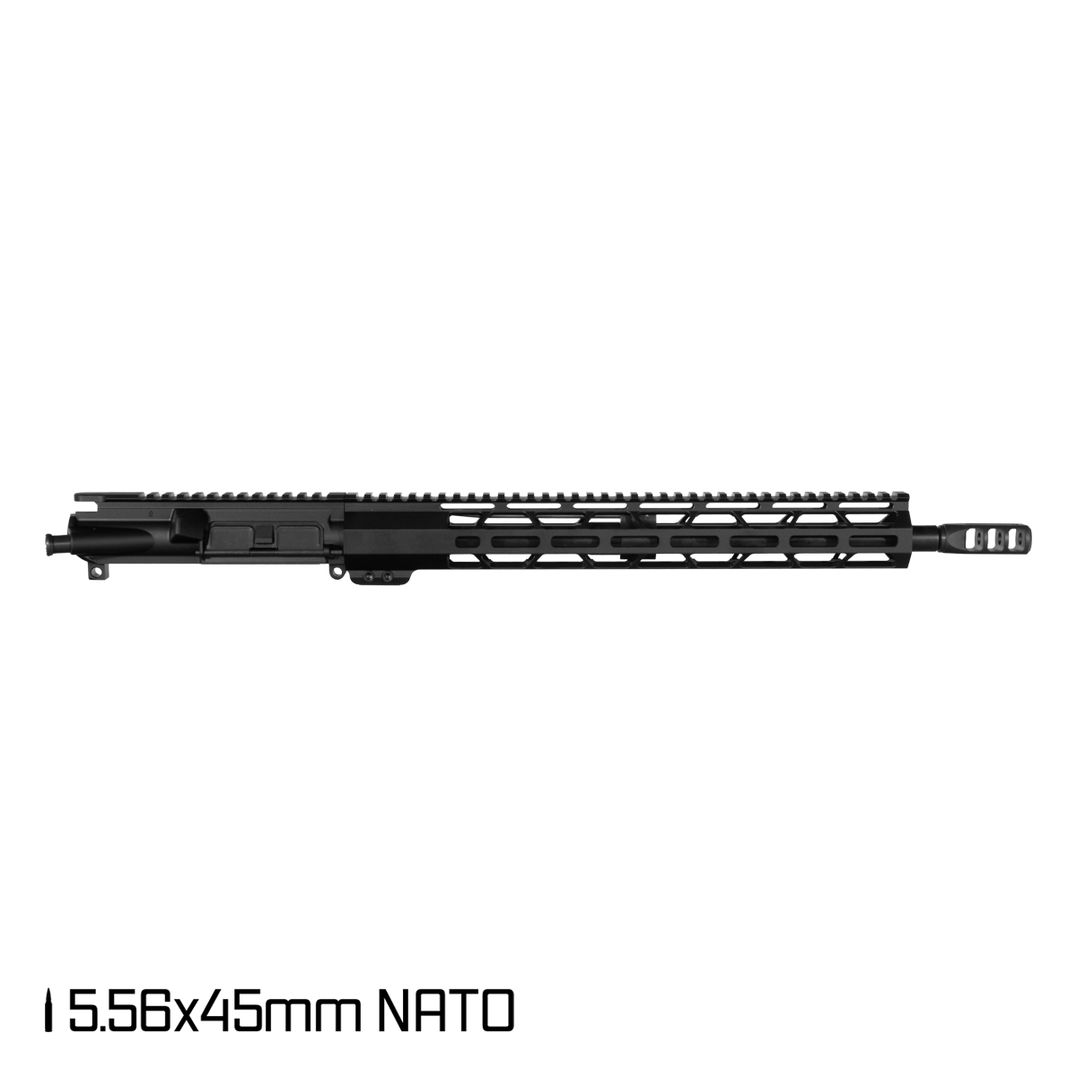 Davidson Defense Shockwave 16-inch Carbine-Gas 1:7 5.56 NATO AR-15 Freefloat M-Lok Handguard Rifle Upper Build Kit