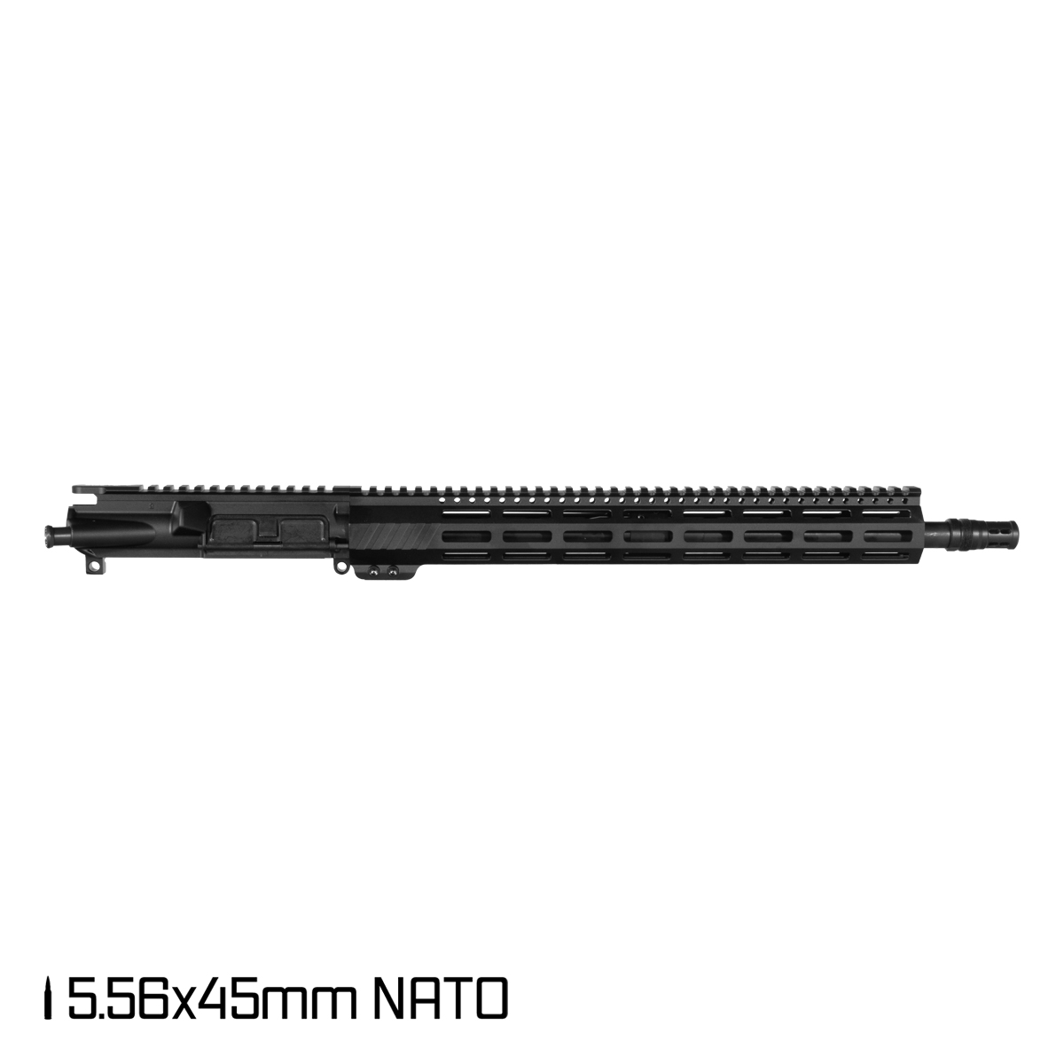 Davidson Defense Aegis 16-inch Carbine-Gas 1:7 5.56x45mm NATO AR-15 Freefloat M-Lok Handguard Rifle Upper Build Kit, DTT Plan B Bartizan Muzzle Brake