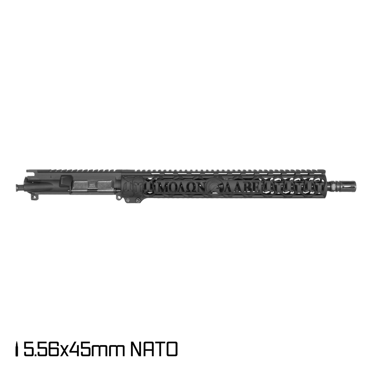 Davidson Defense Spartan's Wrath 16-inch Carbine-Gas 1:7 5.56 NATO AR-15 Freefloat Picatinny & M-Lok Handguard Rifle Upper Build Kit
