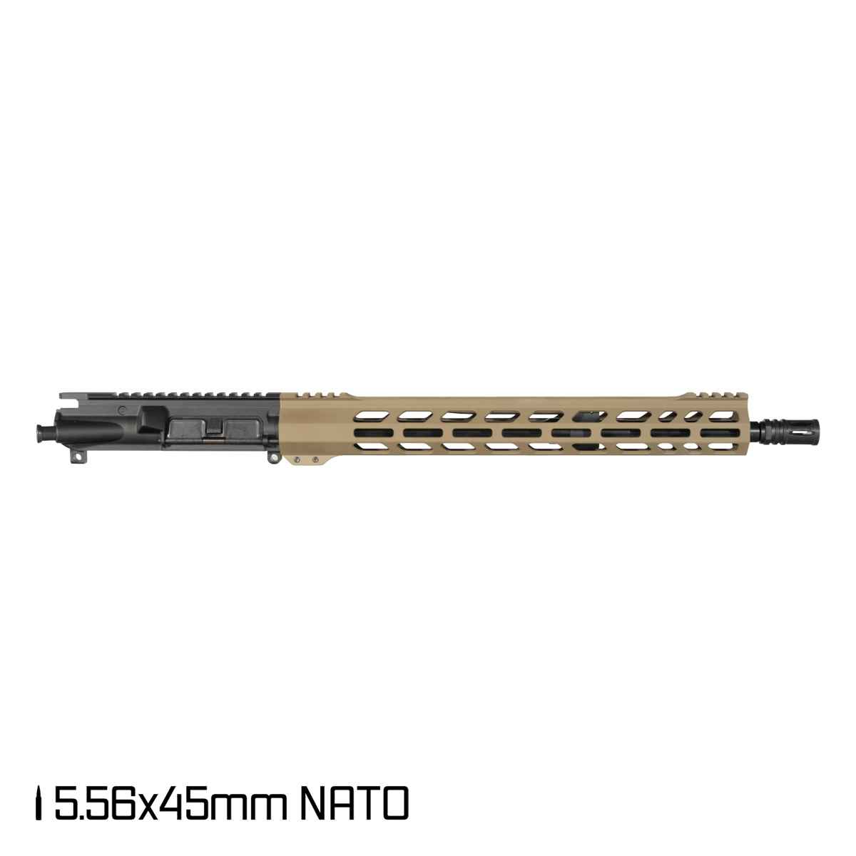 Davidson Defense Whispering Sands 16.5-inch Mid-Gas 1:7 5.56 NATO AR-15 M-Lok Rifle Upper Build Kit