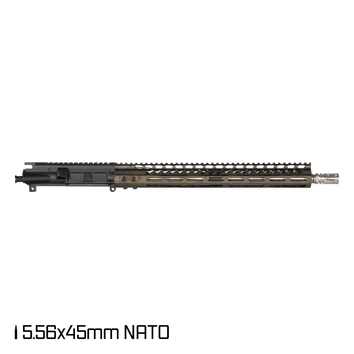 Davidson Defense Chromium 16-inch Carbine-Gas 1:8 5.56 NATO AR-15 M-Lok Handguard Rifle Upper Build Kit