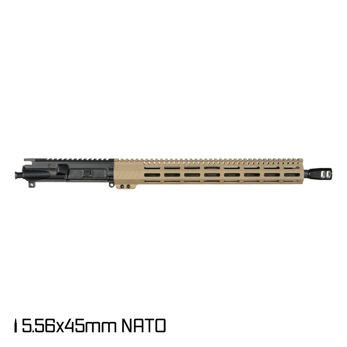 Davidson Defense Ridge 16-inch Carbine-Gas 1:8 5.56 NATO AR-15 M-Lok Handguard Rifle Upper Build Kit