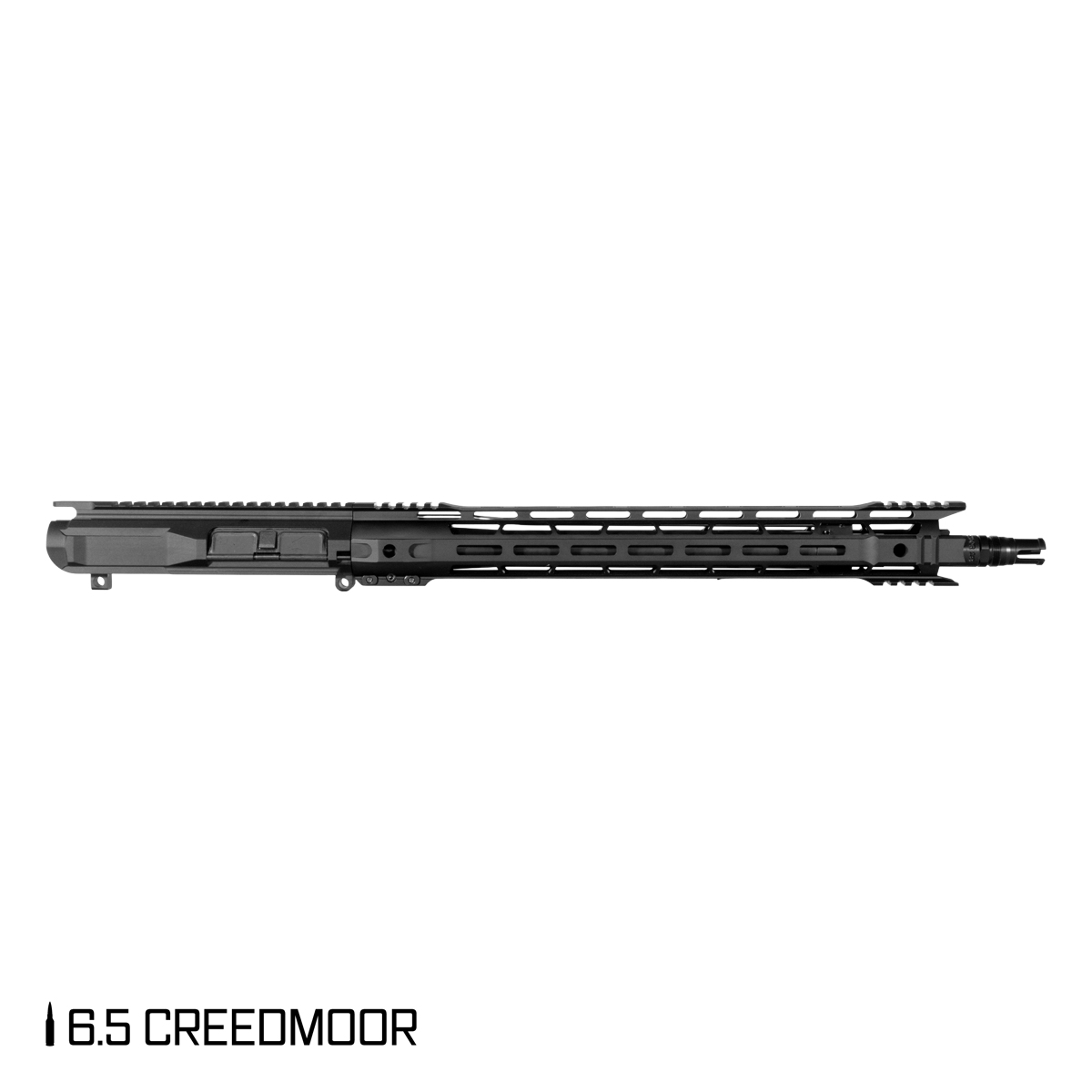 Davidson Defense Watchtower 18-inch Rifle-Gas 1:8 6.5 Creedmoor AR-10 M-Lok Rifle Upper Build Kit, Plan B Muzzle Device Trident Flash Hider