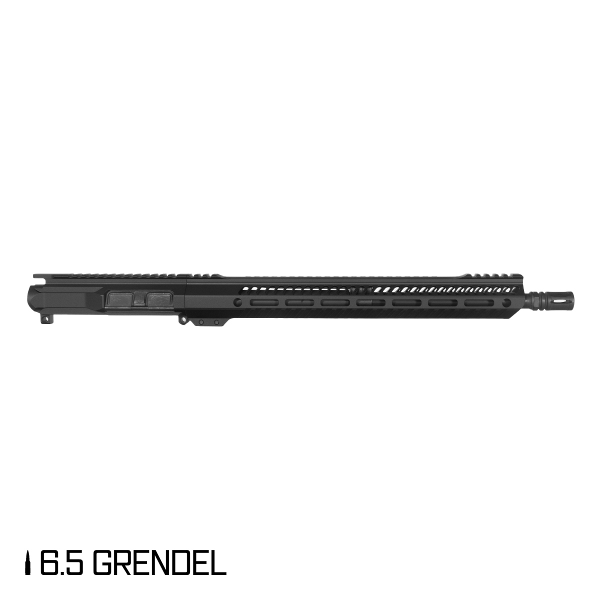 Davidson Defense Ronin Competition 16-inch Carbine-Gas 1:8 6.5 Grendel AR-15 Freefloat M-Lok Handguard with Integrated QD Points Rifle Complete Upper Build Kit