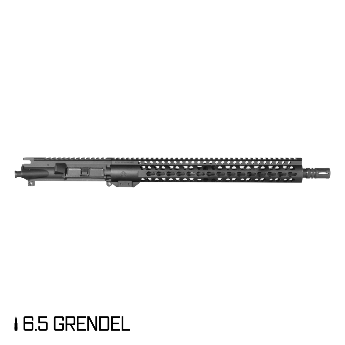 Davidson Defense Warden Patrol 16-inch Carbine-Gas 1:8 6.5 Grendel AR-15 Freefloat Keymod Handguard Rifle Upper Build Kit