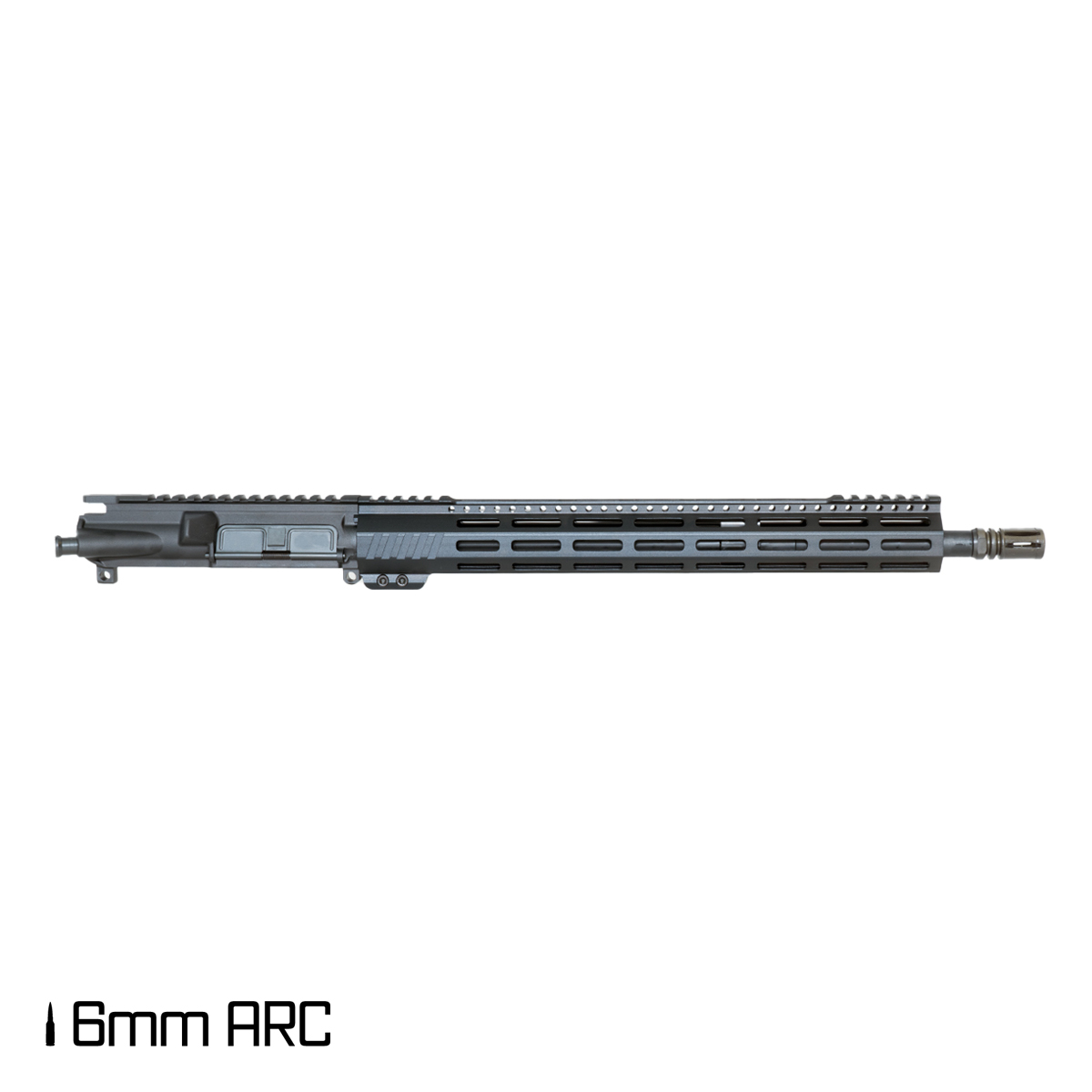 Davidson Defense Aegis Lightweight 16-inch Mid-Gas 1:8 6MM ARC AR-15 Freefloat M-Lok Handguard Rifle Upper Build Kit