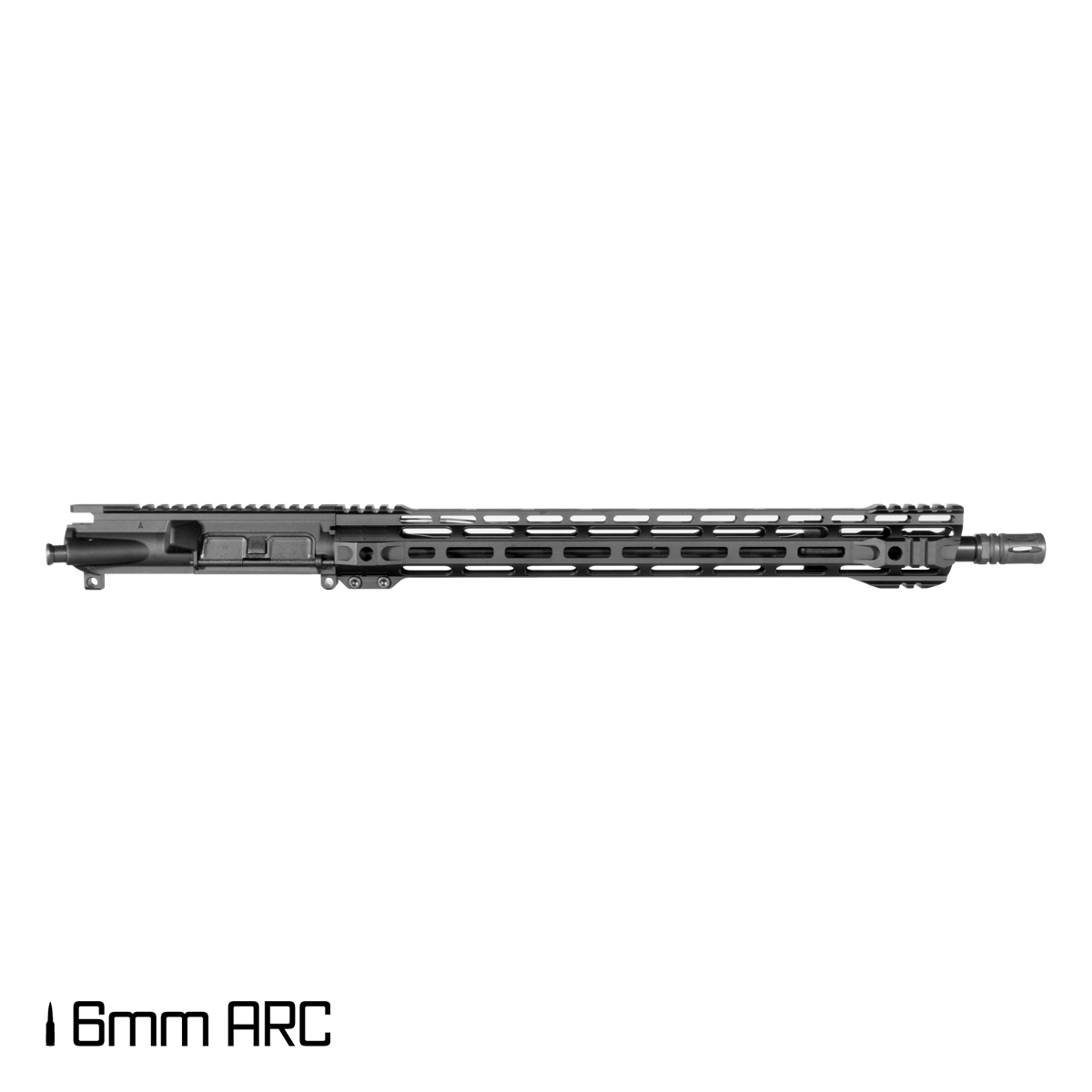 Davidson Defense Atriox 18-inch Rifle-Gas 1:7.5 6MM ARC AR-15 Freefloat M-Lok Handguard Rifle Upper Build Kit