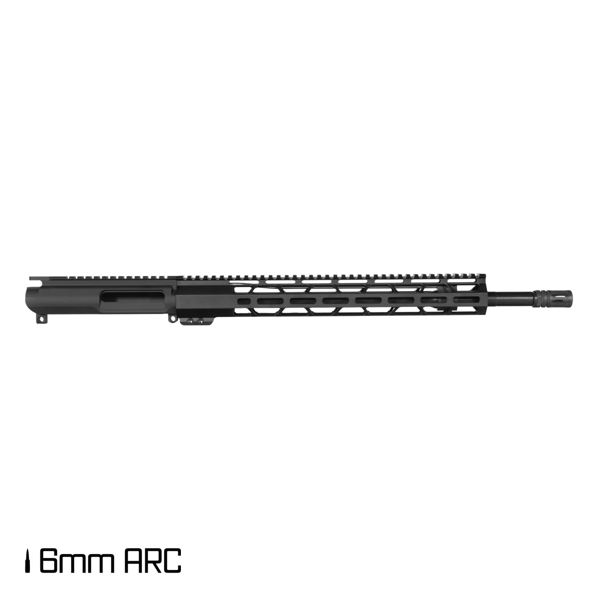 Davidson Defense Doppler Effect 18-inch Rifle-Gas 1:7.5 6mm ARC AR-15 Freefloat M-Lok Handguard Rifle Upper Build Kit