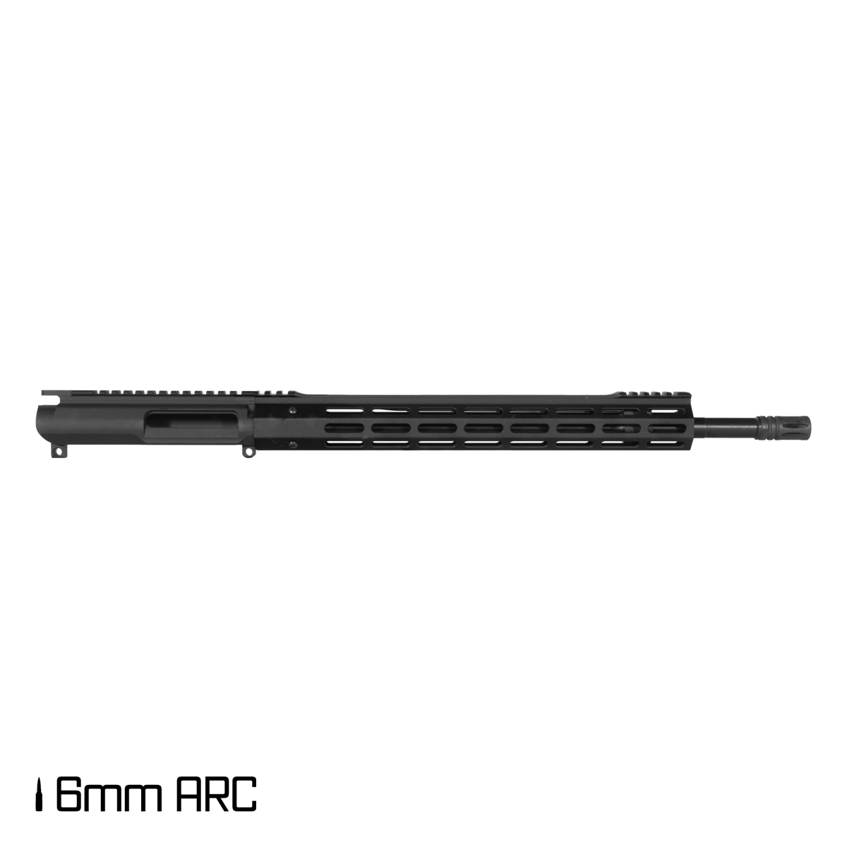 Davidson Defense Eternal Flame 18-inch Rifle-Gas 1:7.5 6mm ARC AR-15 Freefloat M-Lok Handguard Rifle Upper Build Kit
