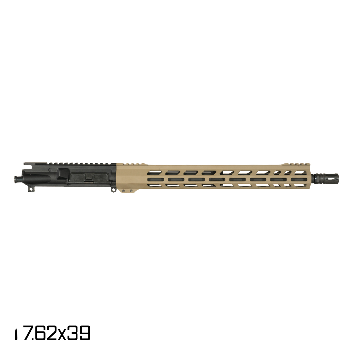 Davidson Defense Camel 16-inch Carbine-Gas 1:10 7.62x39mm AR-15 M-Lok Handguard Rifle Upper Build Kit