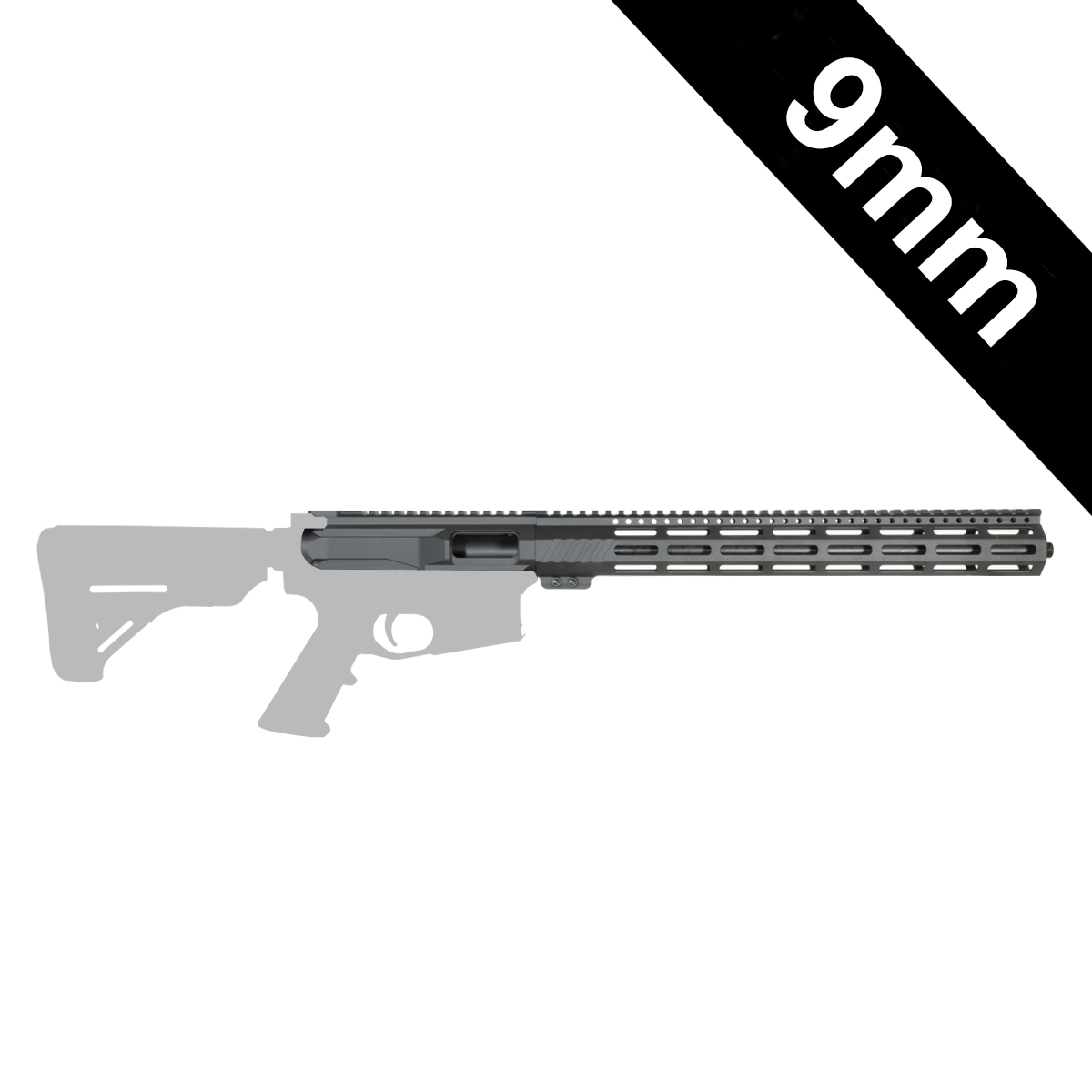 Davidson Defense Sindar (Suppressor Ready) 16-inch AR-15 9MM Rifle Upper Build Kit