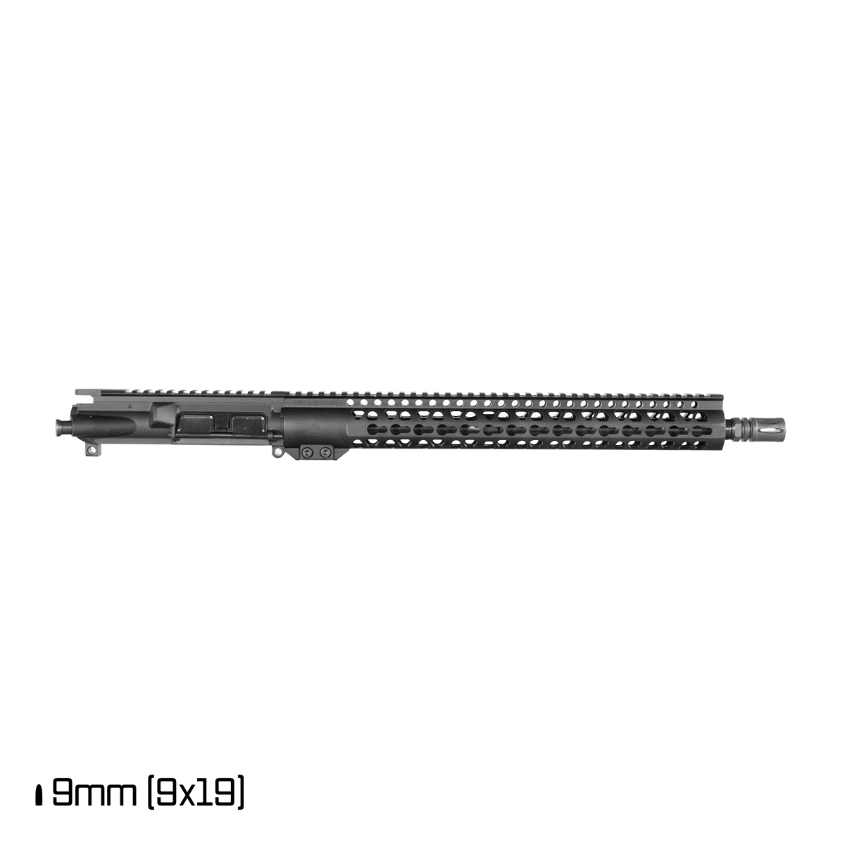 Davidson Defense Warden Patrol 16-inch 1:10 9MM AR-9 Freefloat Keymod Handguard Rifle Upper Build Kit