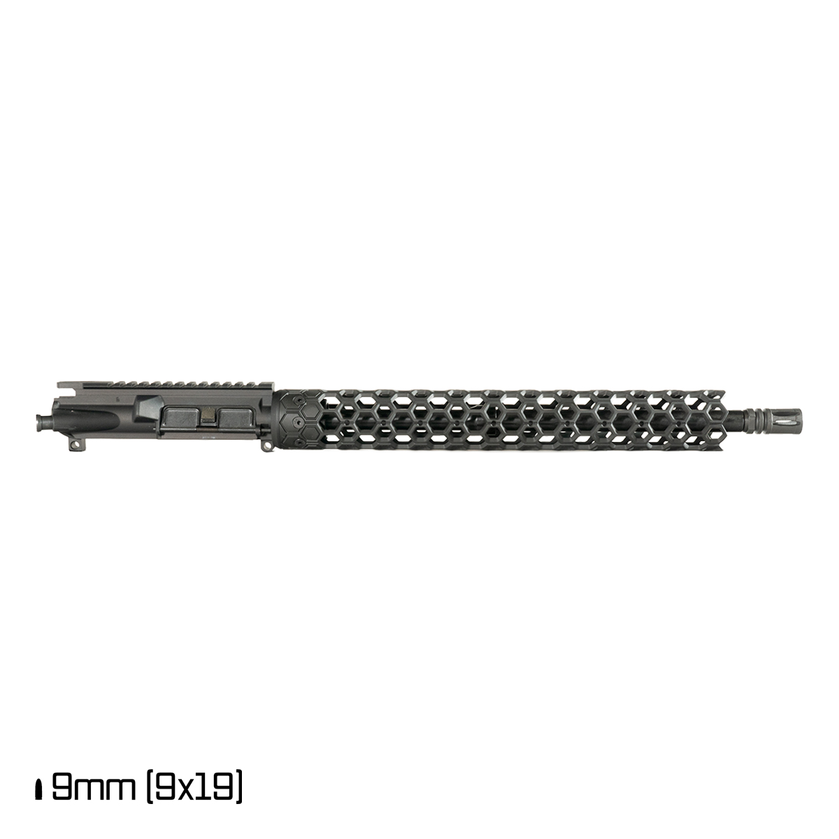 Davidson Defense Hex Specter 16-inch 1:10 9MM AR-9 Freefloat Ultra-Light Hex Handguard Rifle Upper Build Kit