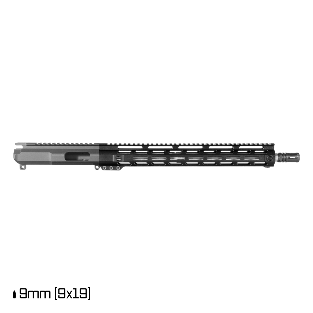 Davidson Defense Nine Runner 16-inch 1:10 9MM AR-9 Freefloat M-Lok Handguard Rifle Upper Build Kit